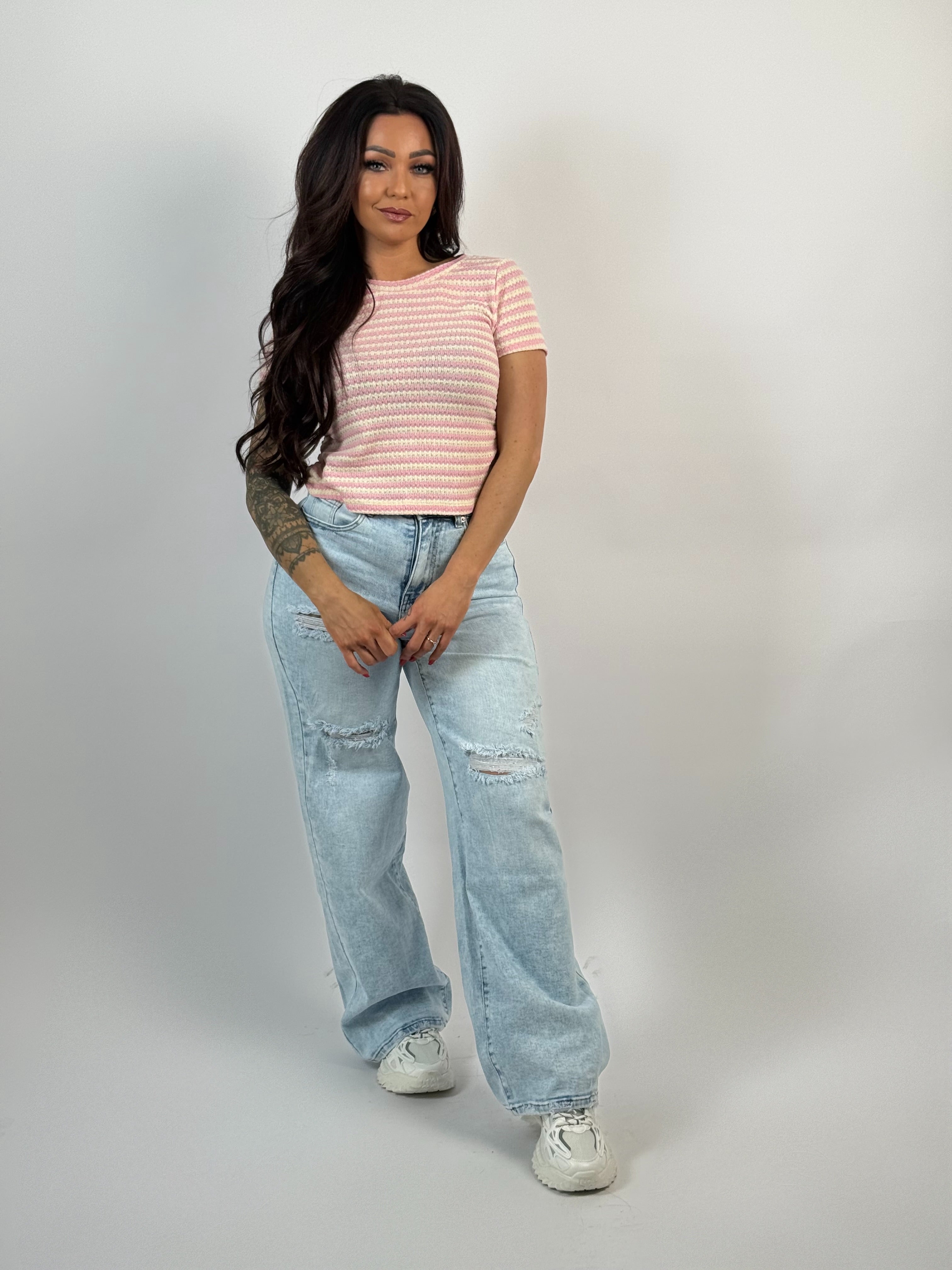 Top Streep 135 Roze