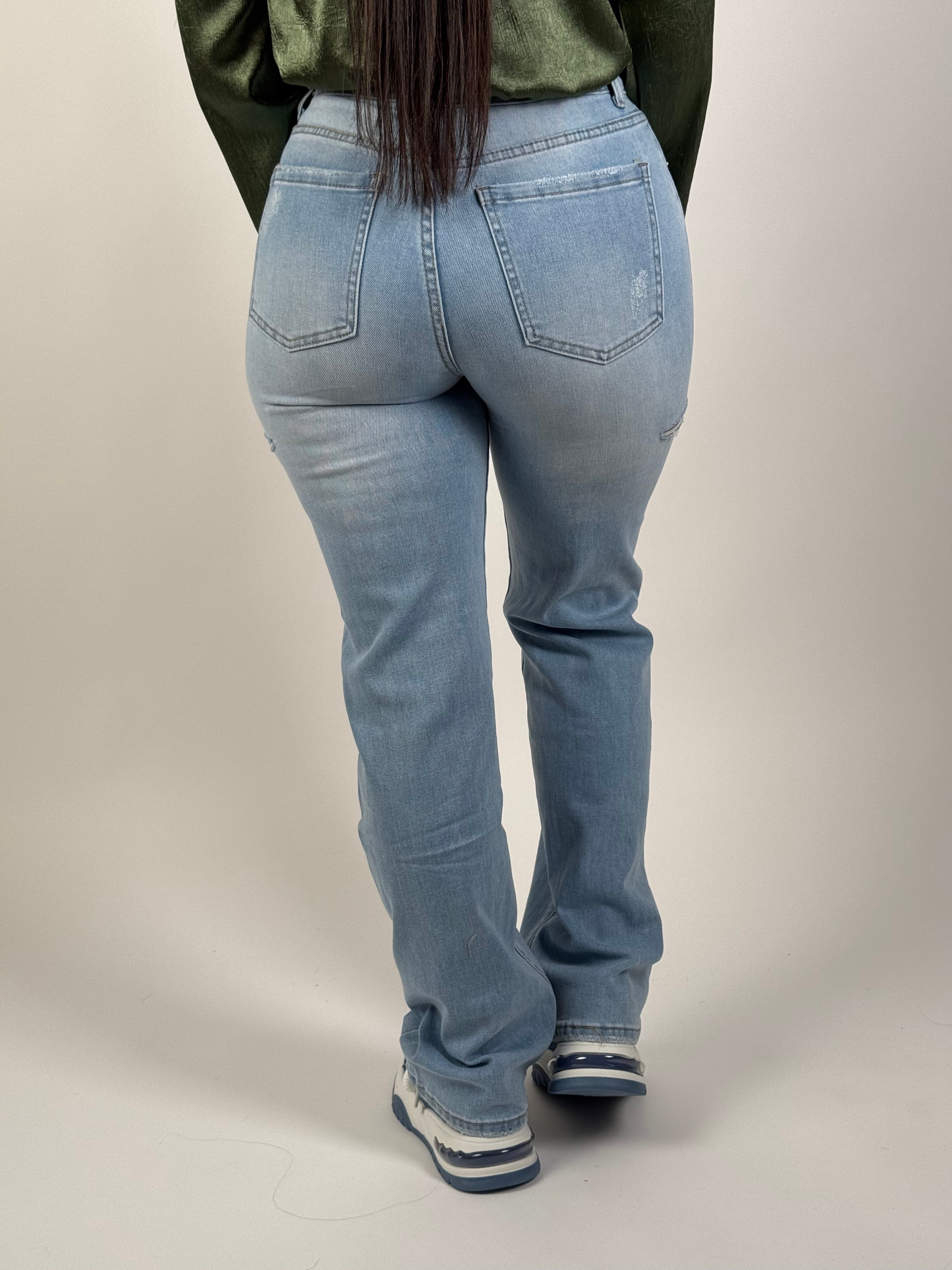 Jeans K 946-2 Straight Blauw