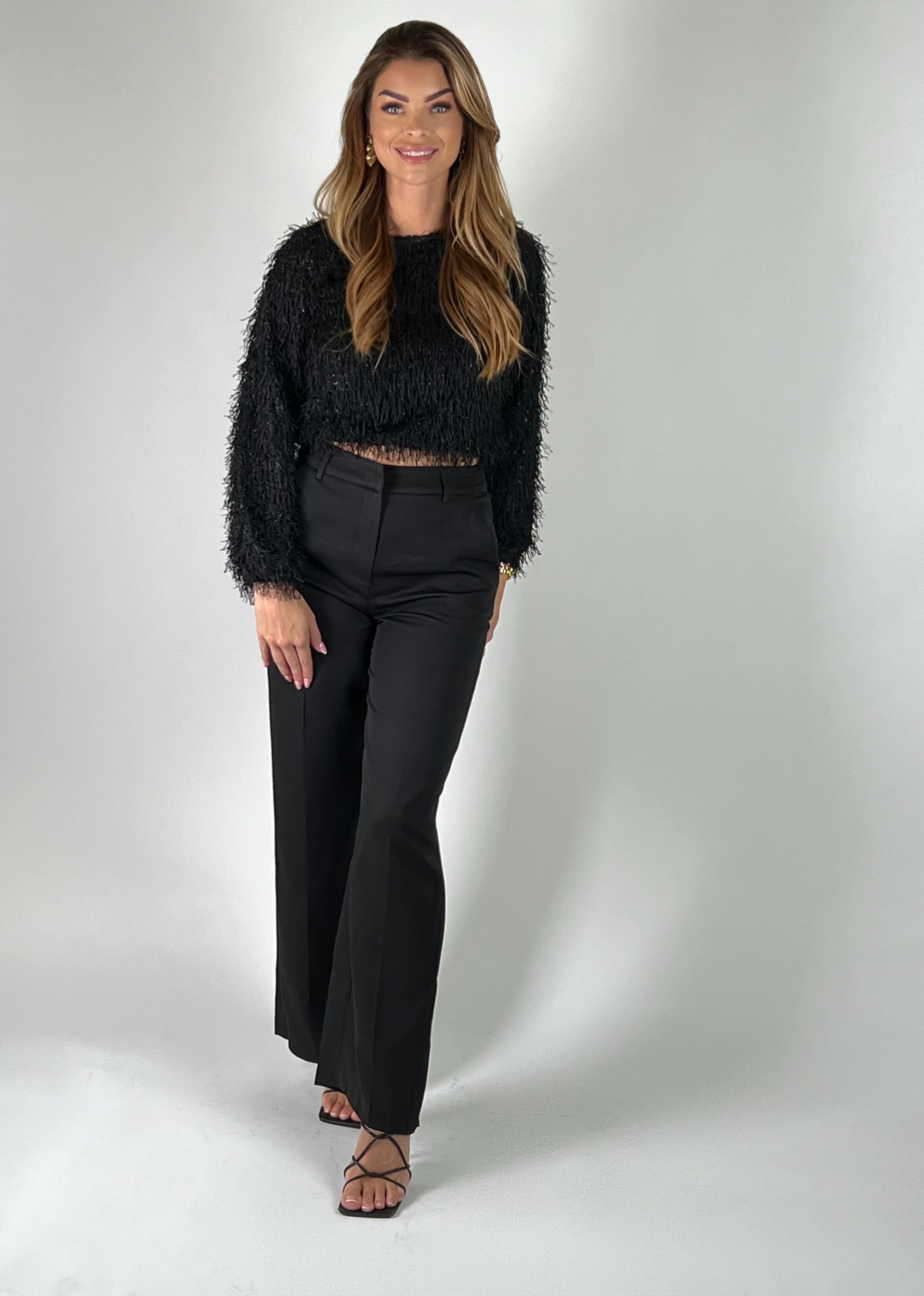 Top Lizzy Zwart