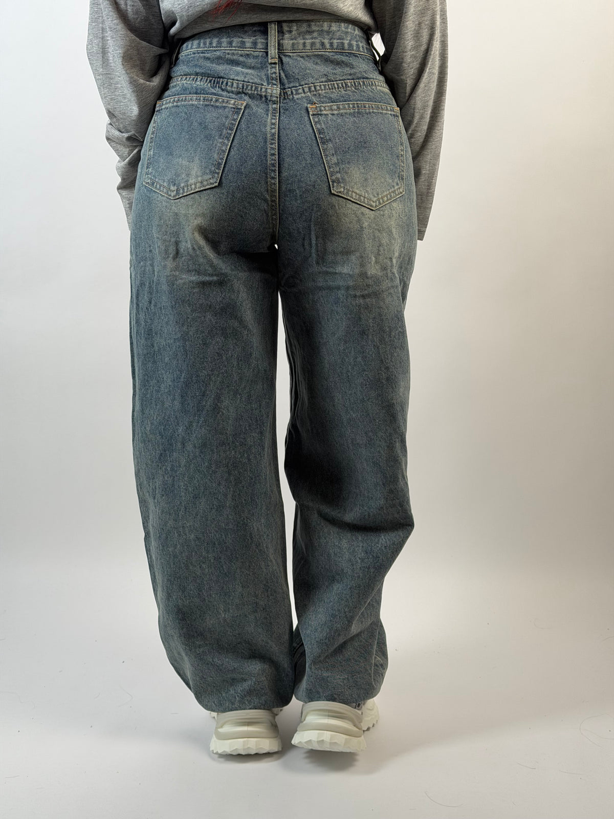 Jeans V 1881 Balloon Blauw