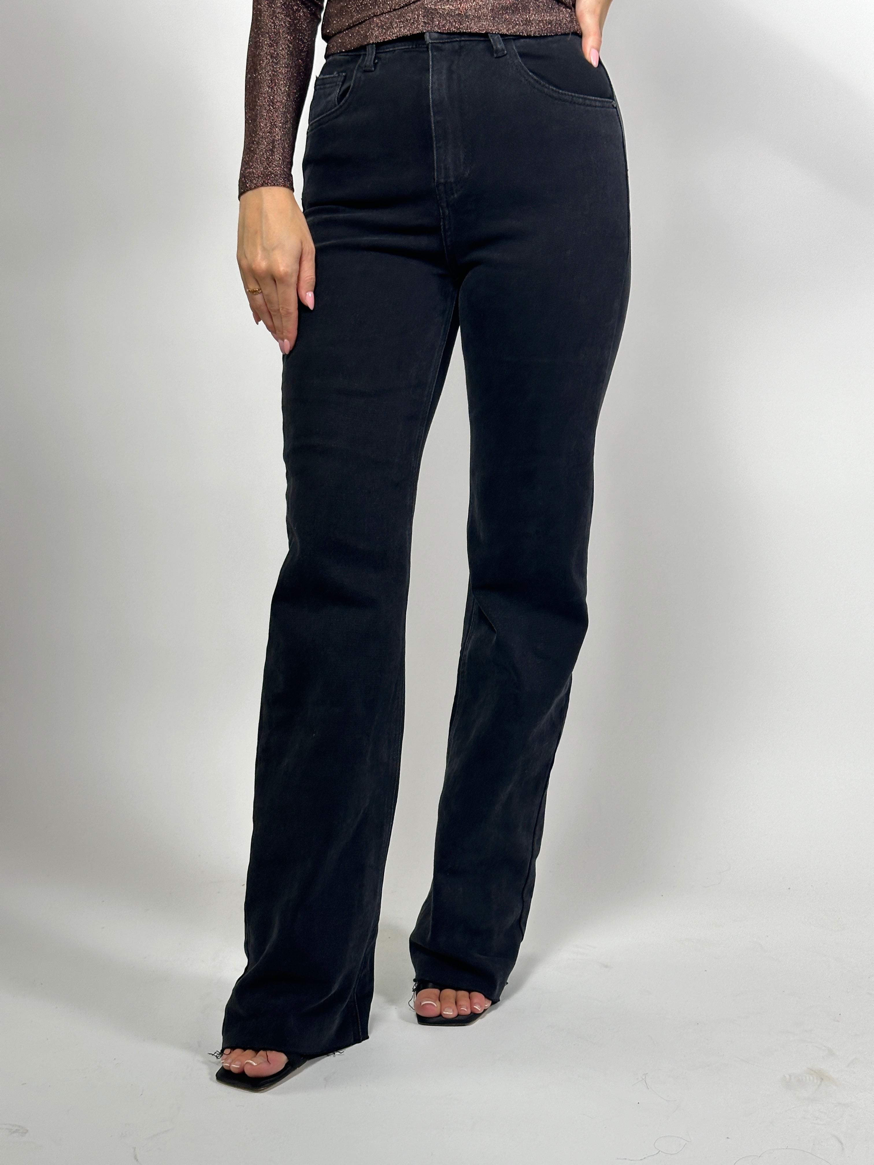 Jeans R 2325 Extra Long Zwart