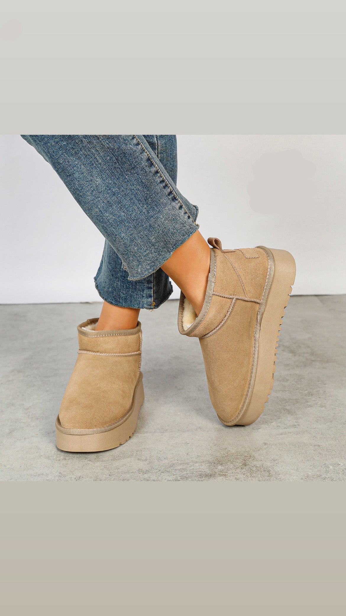 Boots Soft Beige