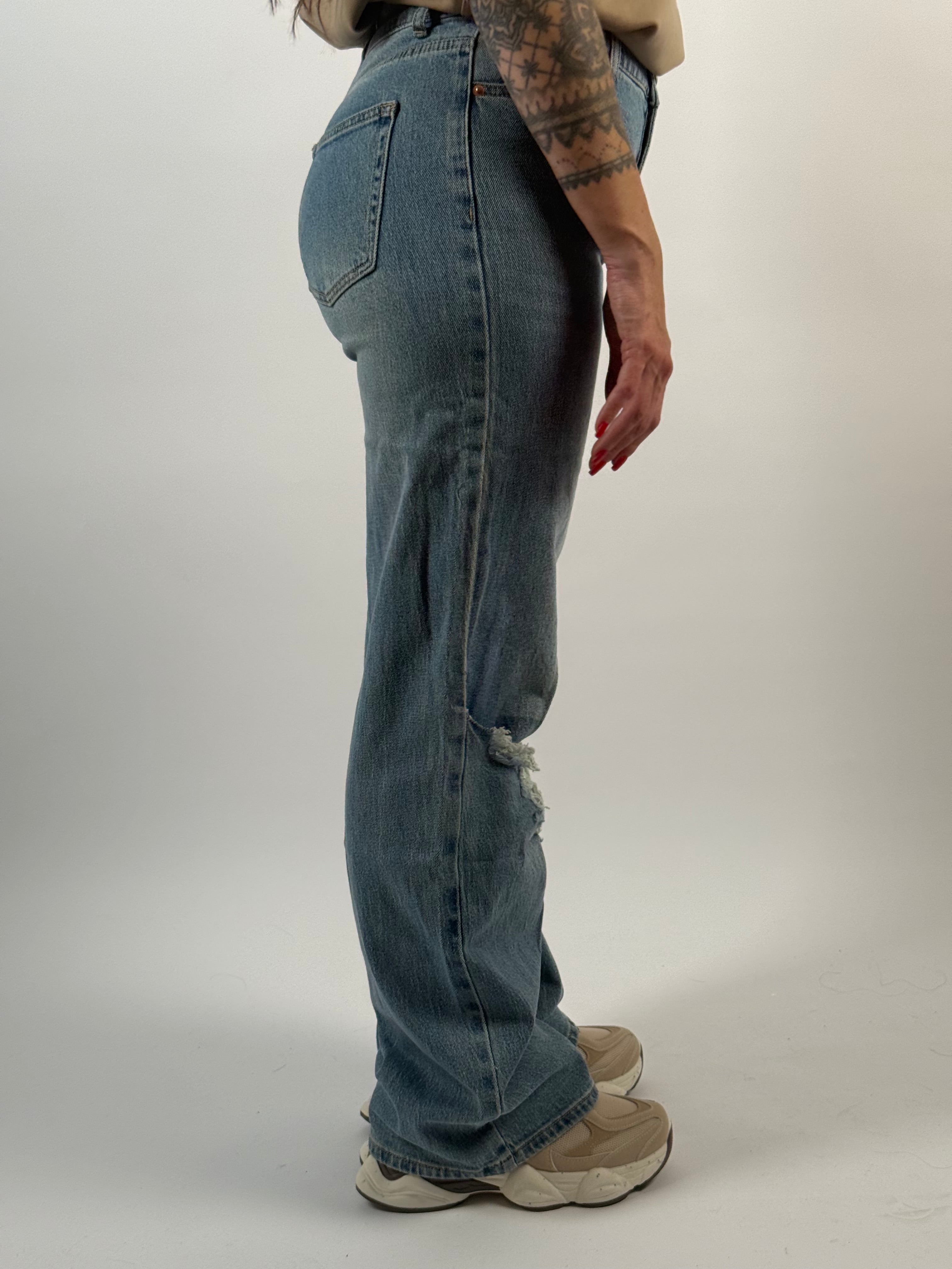 Jeans M 823 Wide Blauw