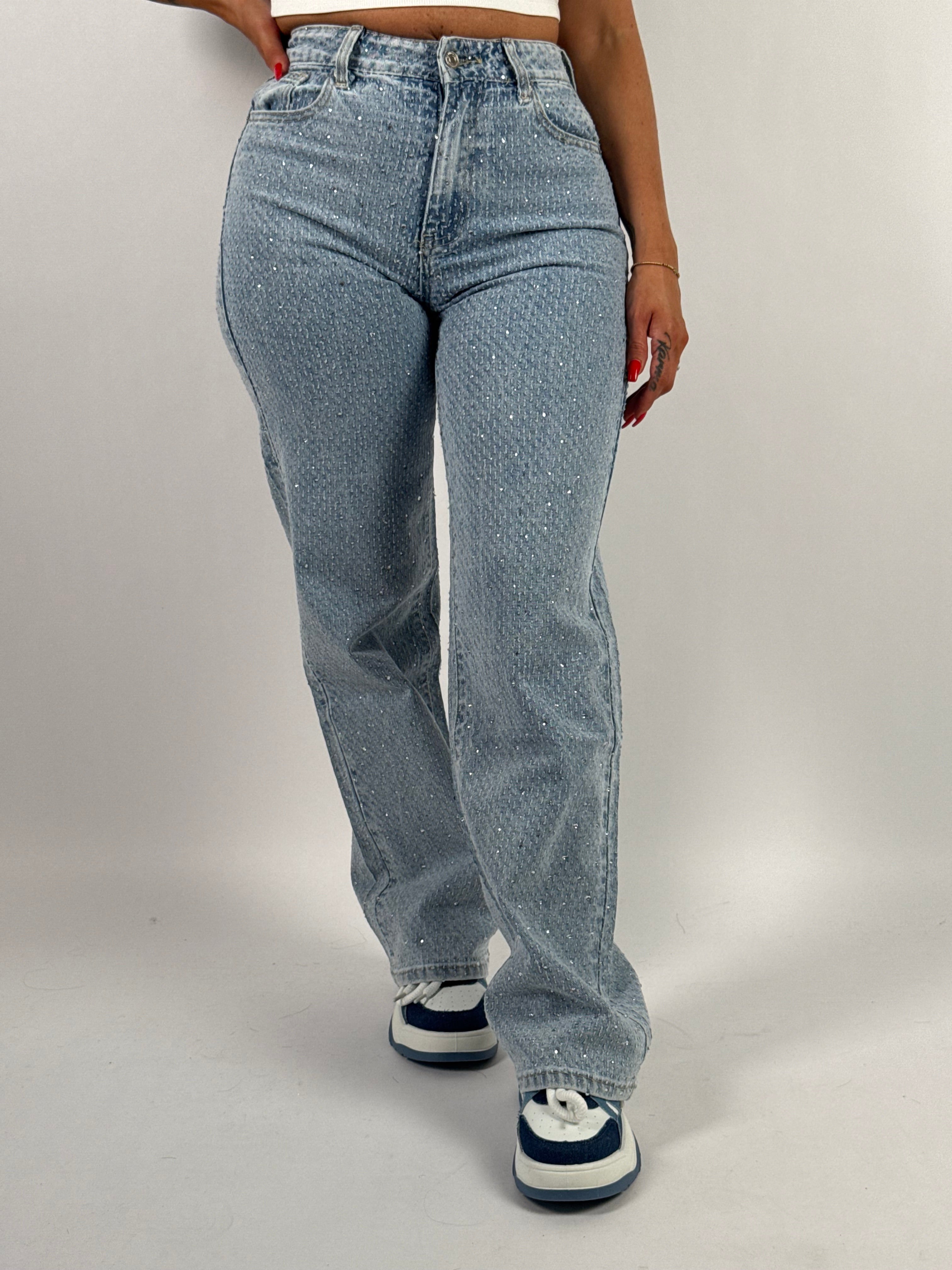 Jeans M 713 Straight Blauw