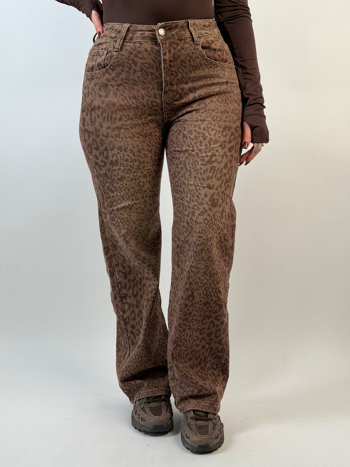 Jeans V 7711 Leo Wide Bruin
