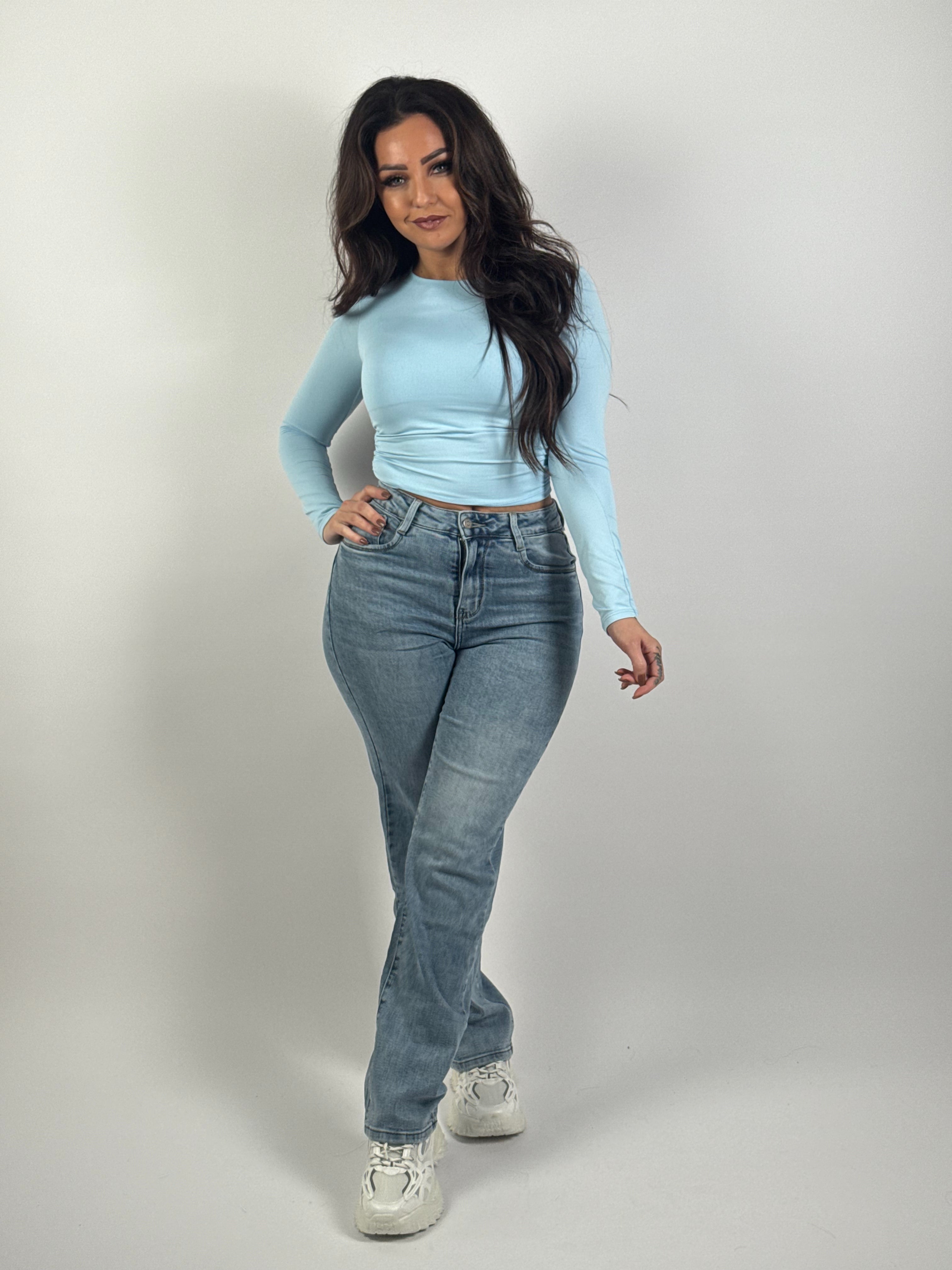 Top Yeni Basic 6315 L. Blauw