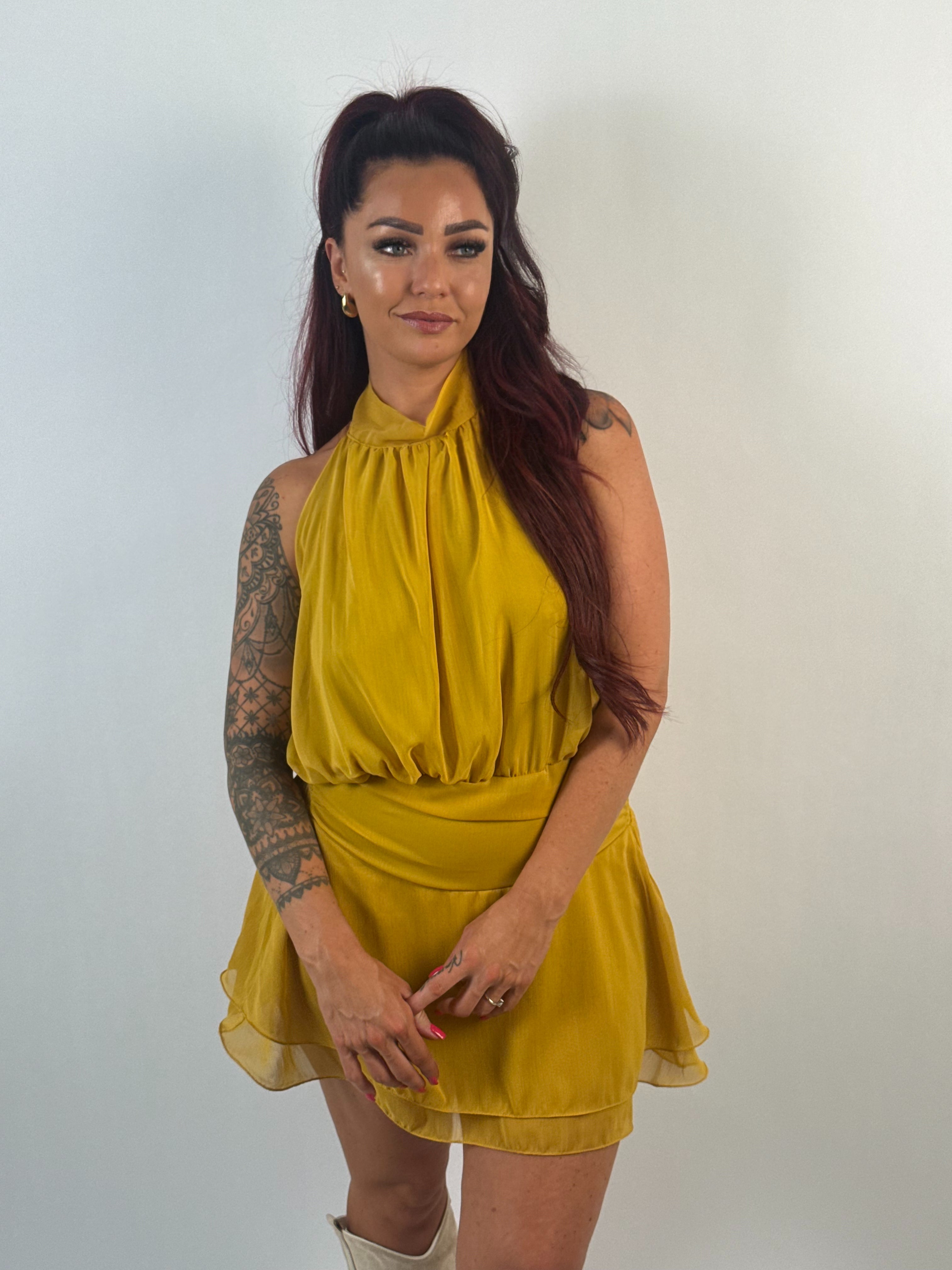 Playsuit Bella 1527 Geel