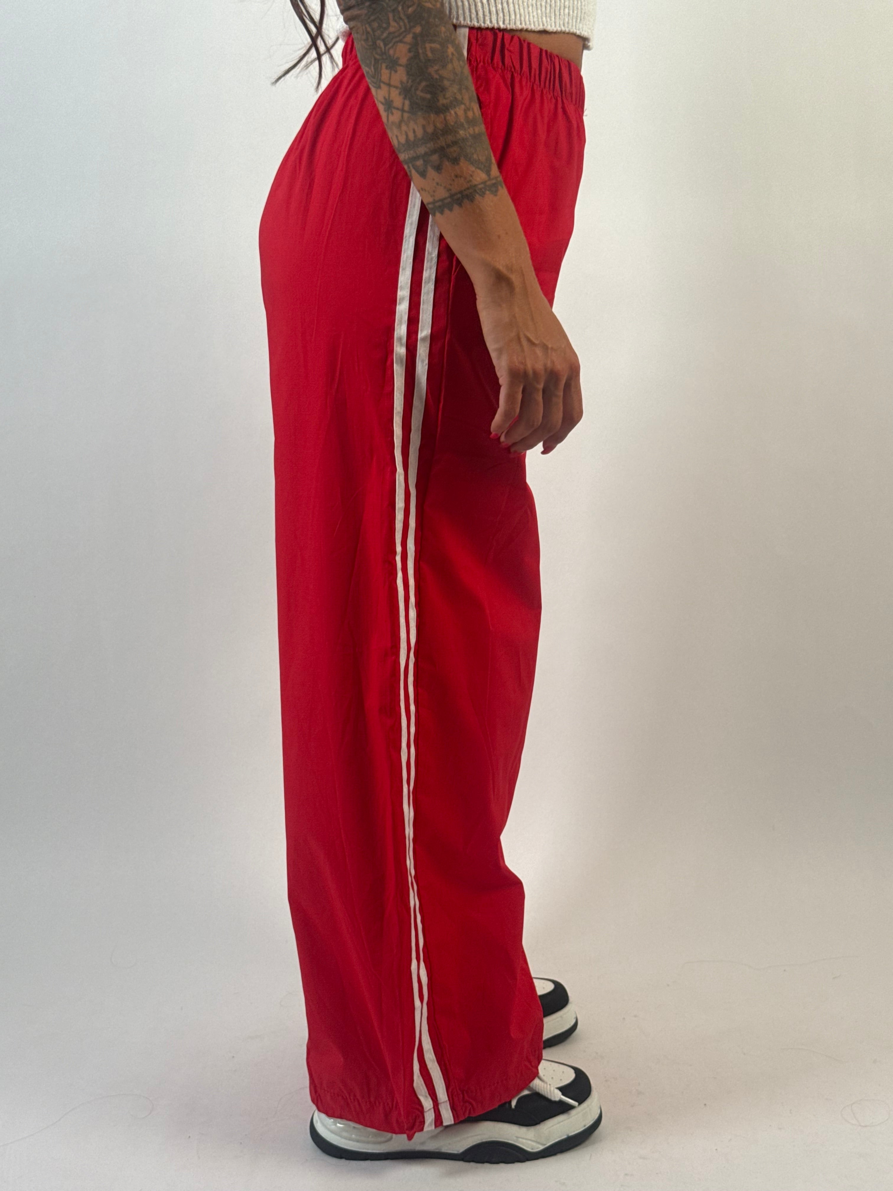 Broek Sporty Ballon Rood