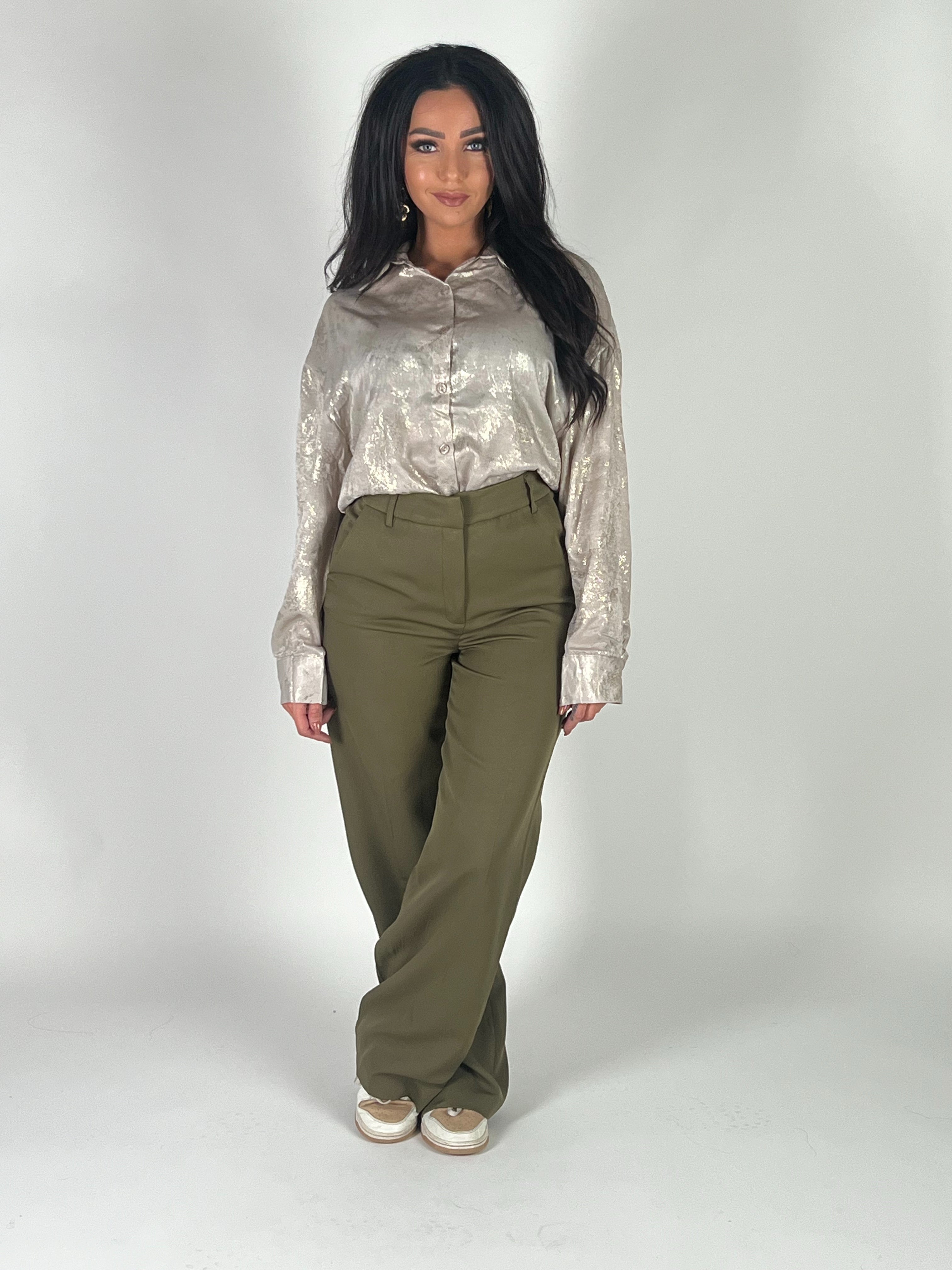 Pantalon Y 492 Groen