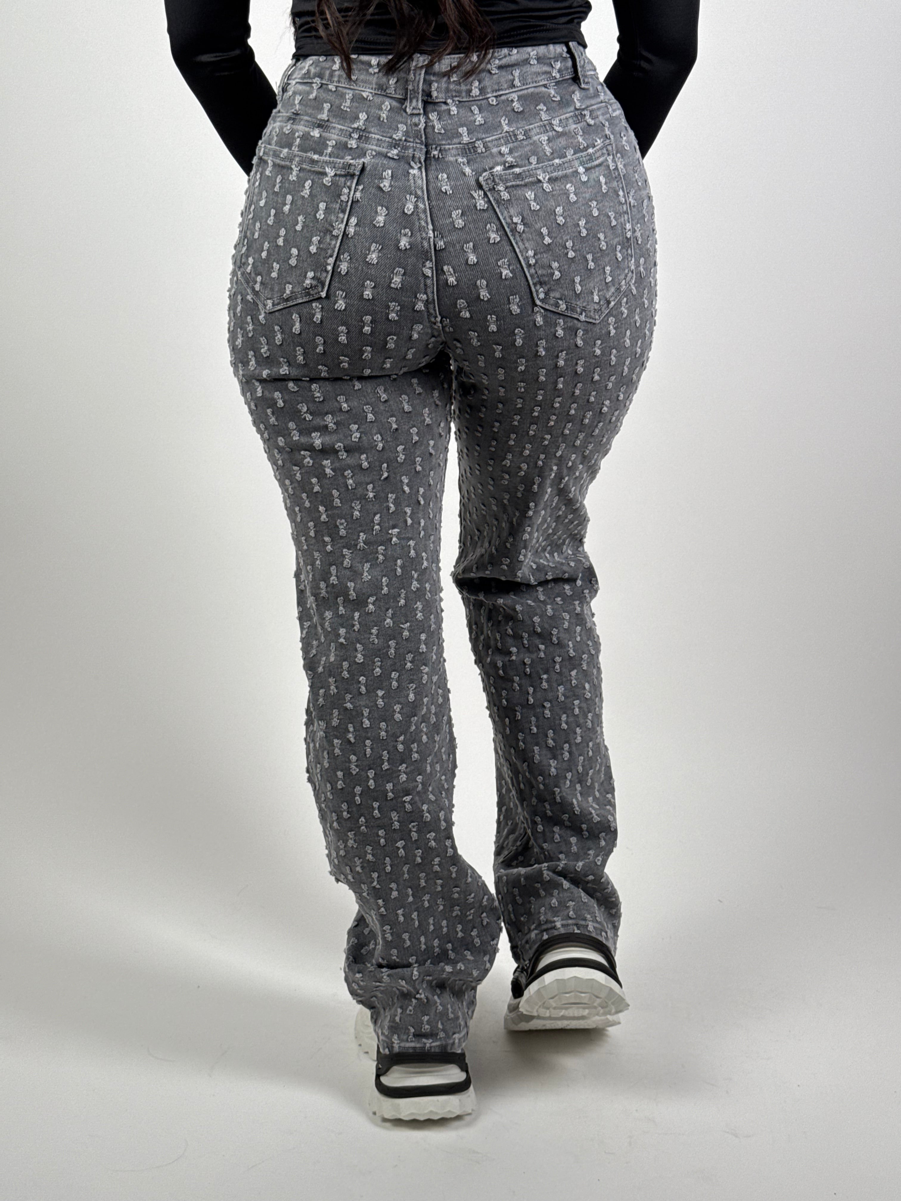 Jeans H 655-3 Wide Leg Grijs