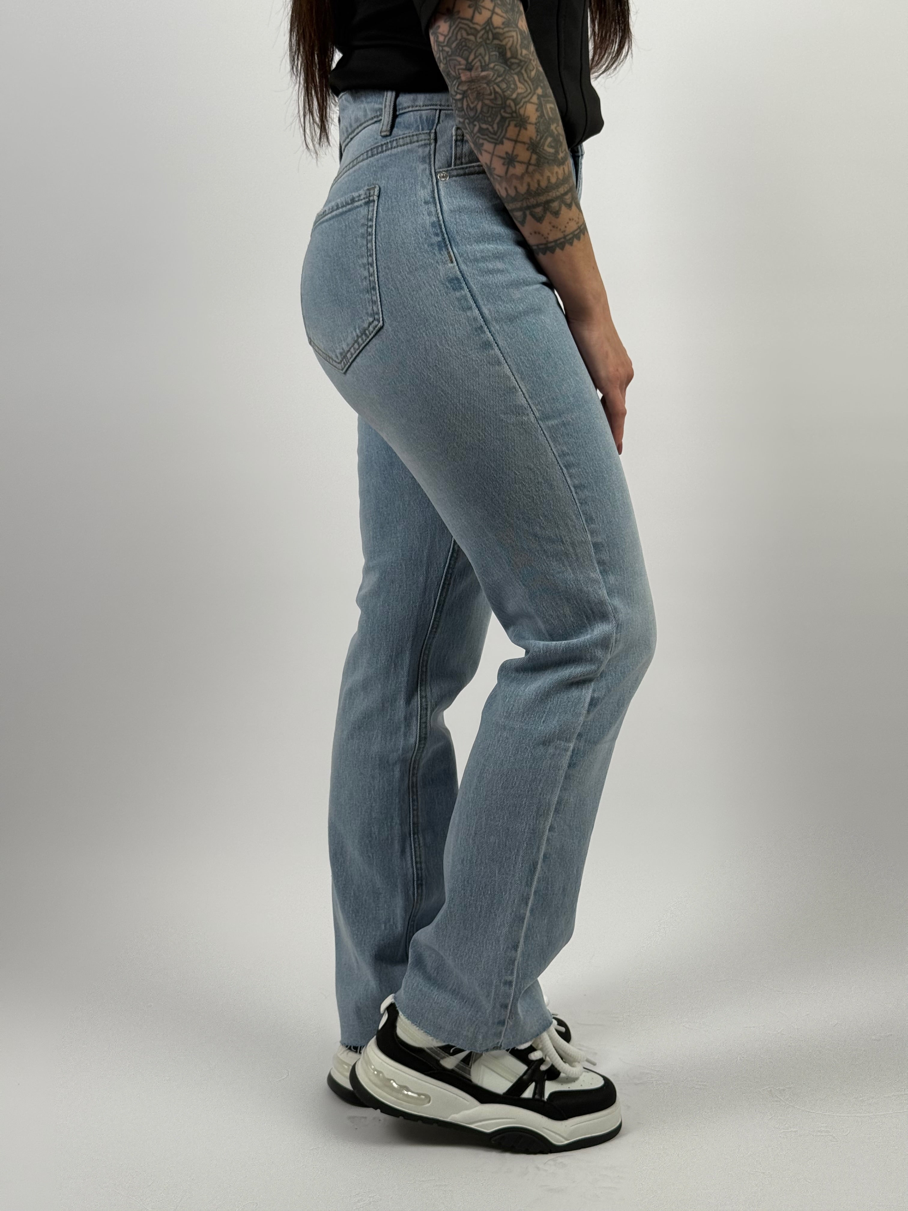 Jeans F 2329 Straight Blauw