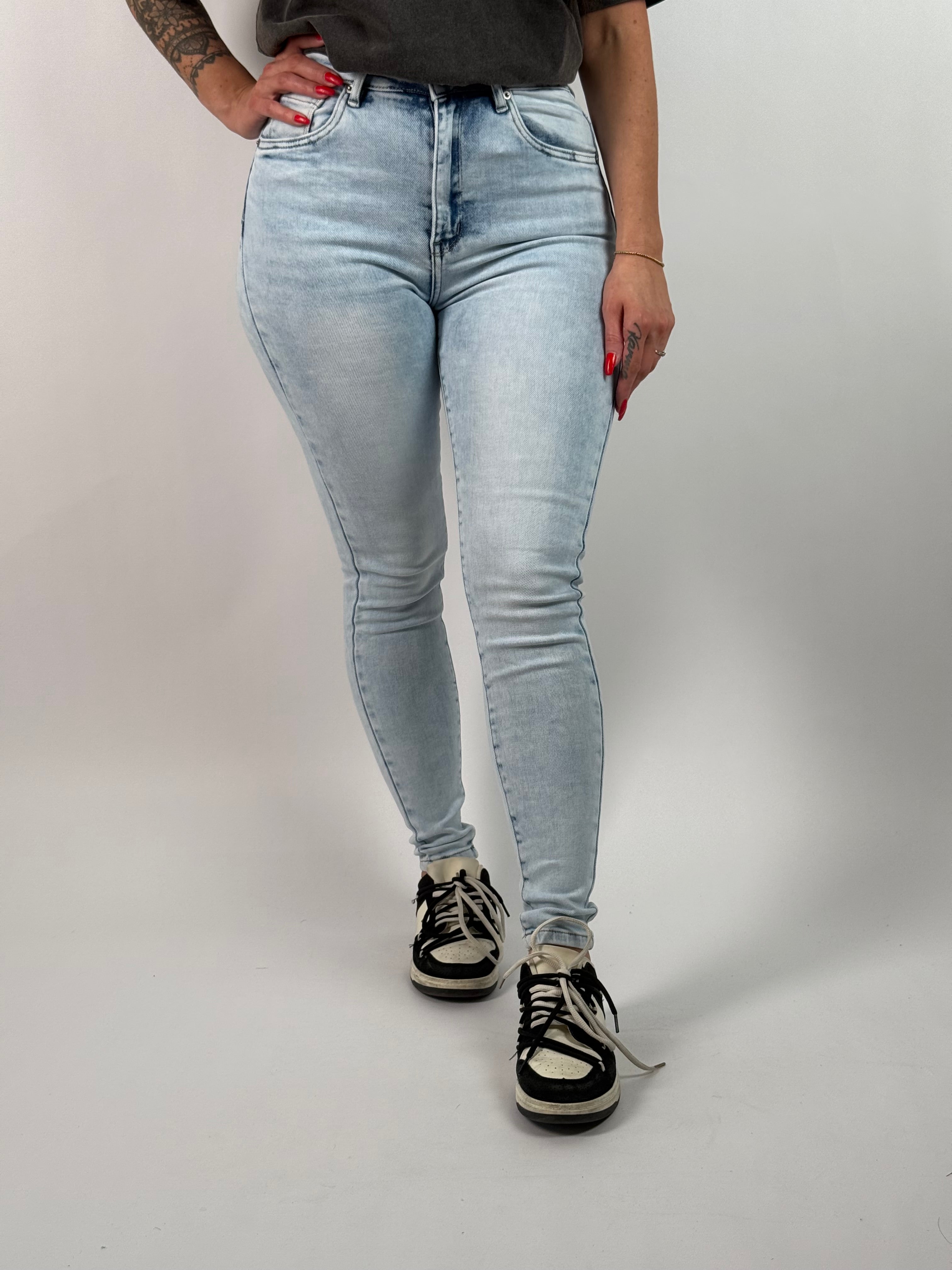 Jeans V 7944 Skinny Blauw