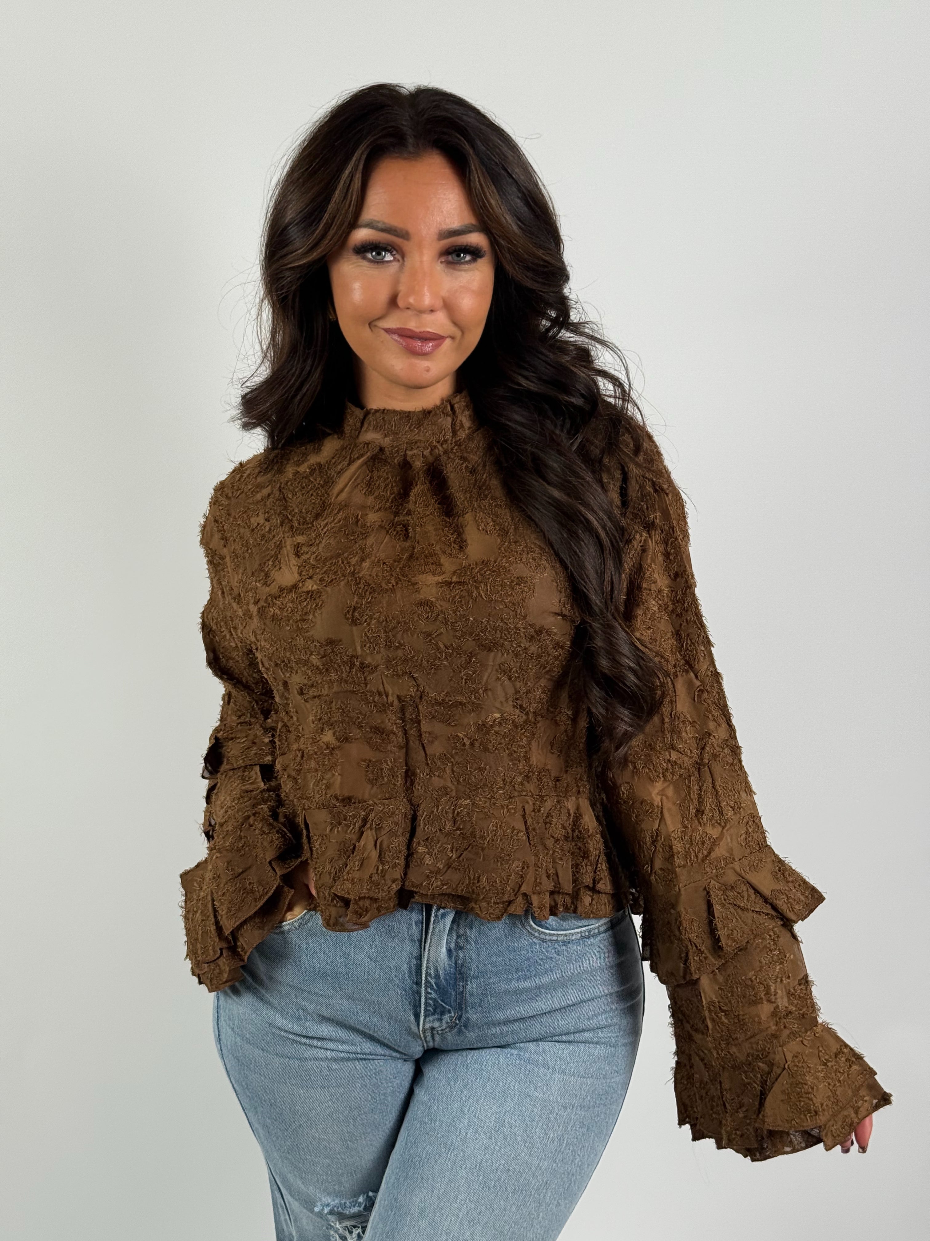 Blouse Flam Bruin