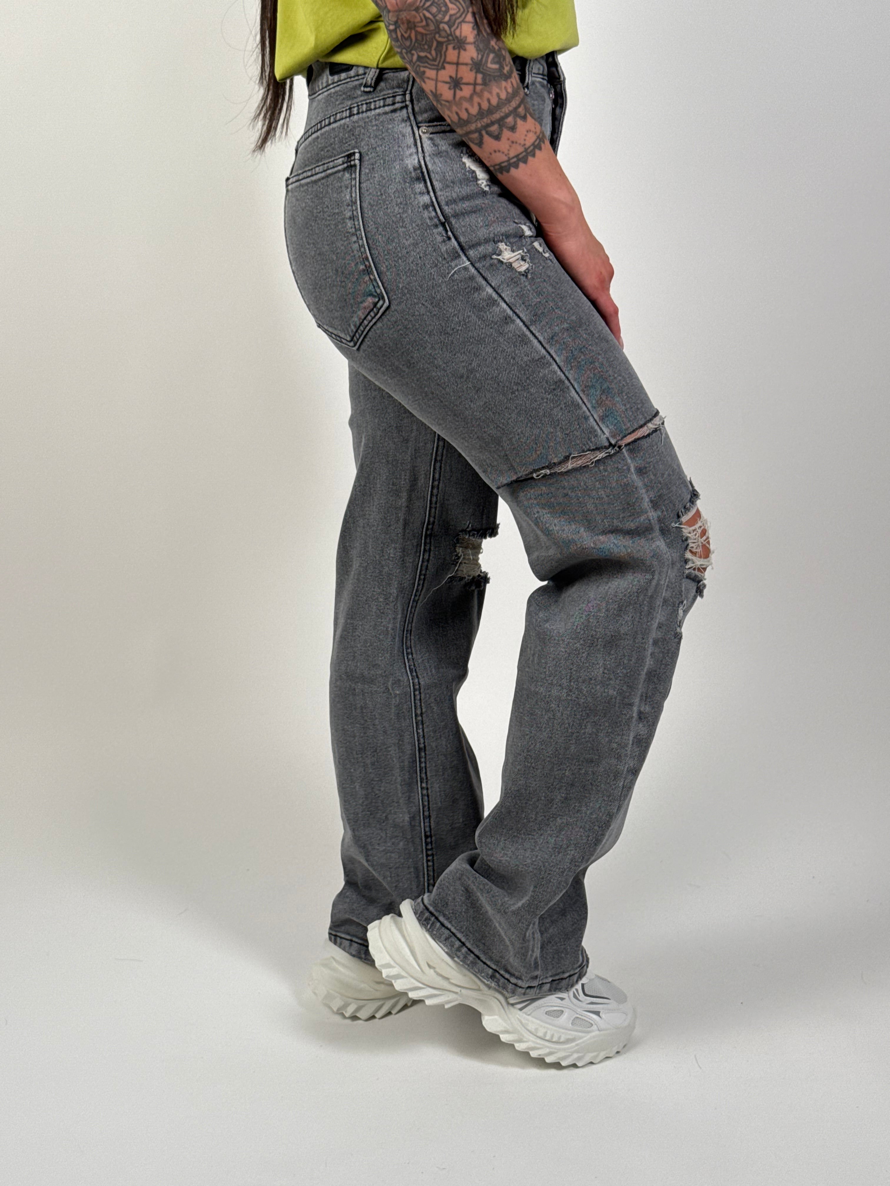 Jeans k 961 Wide Leg Grijs