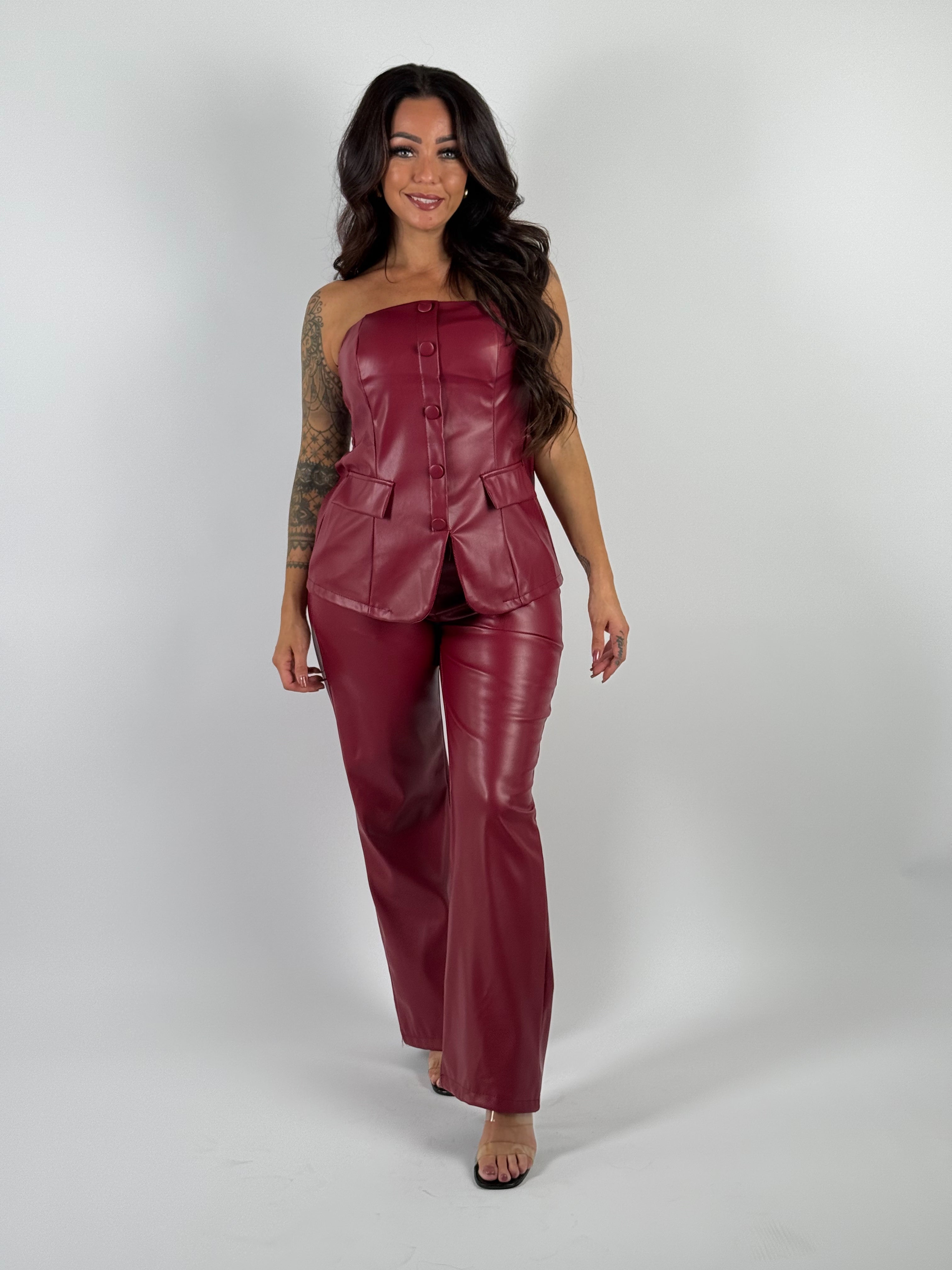 Set Leer 876 Fine Bordeaux