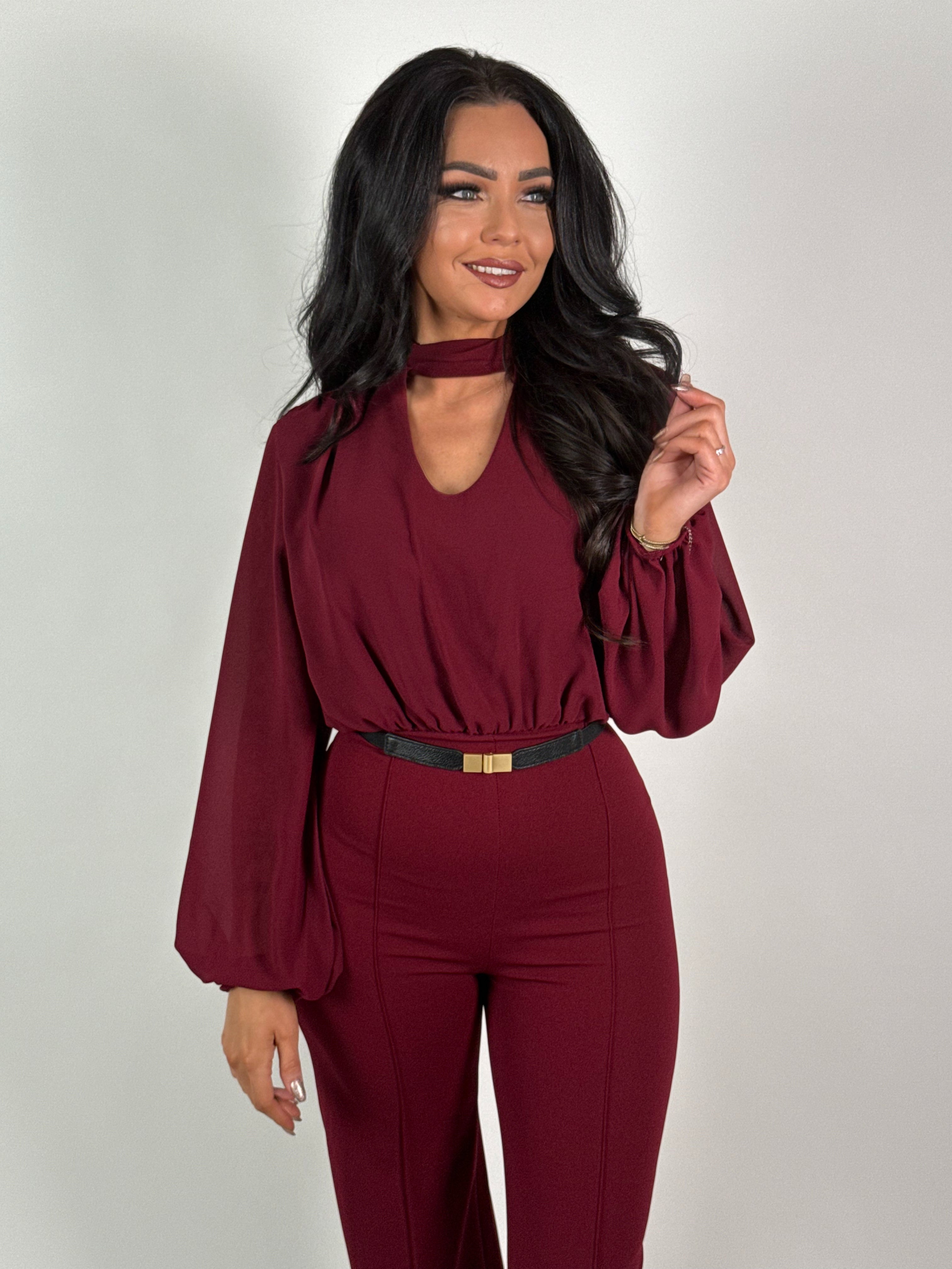 Jumpsuit Hanna Bordeaux