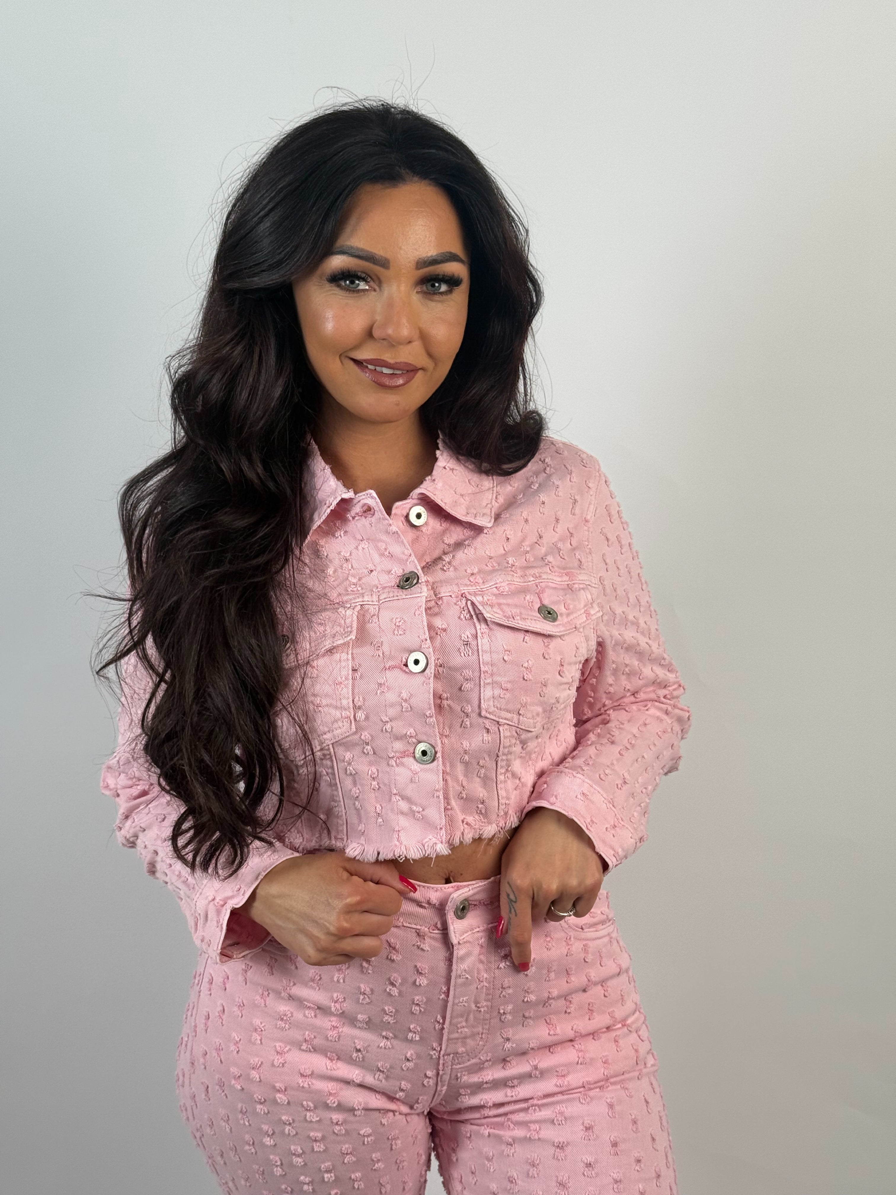 Set Jeans H 867 Roze