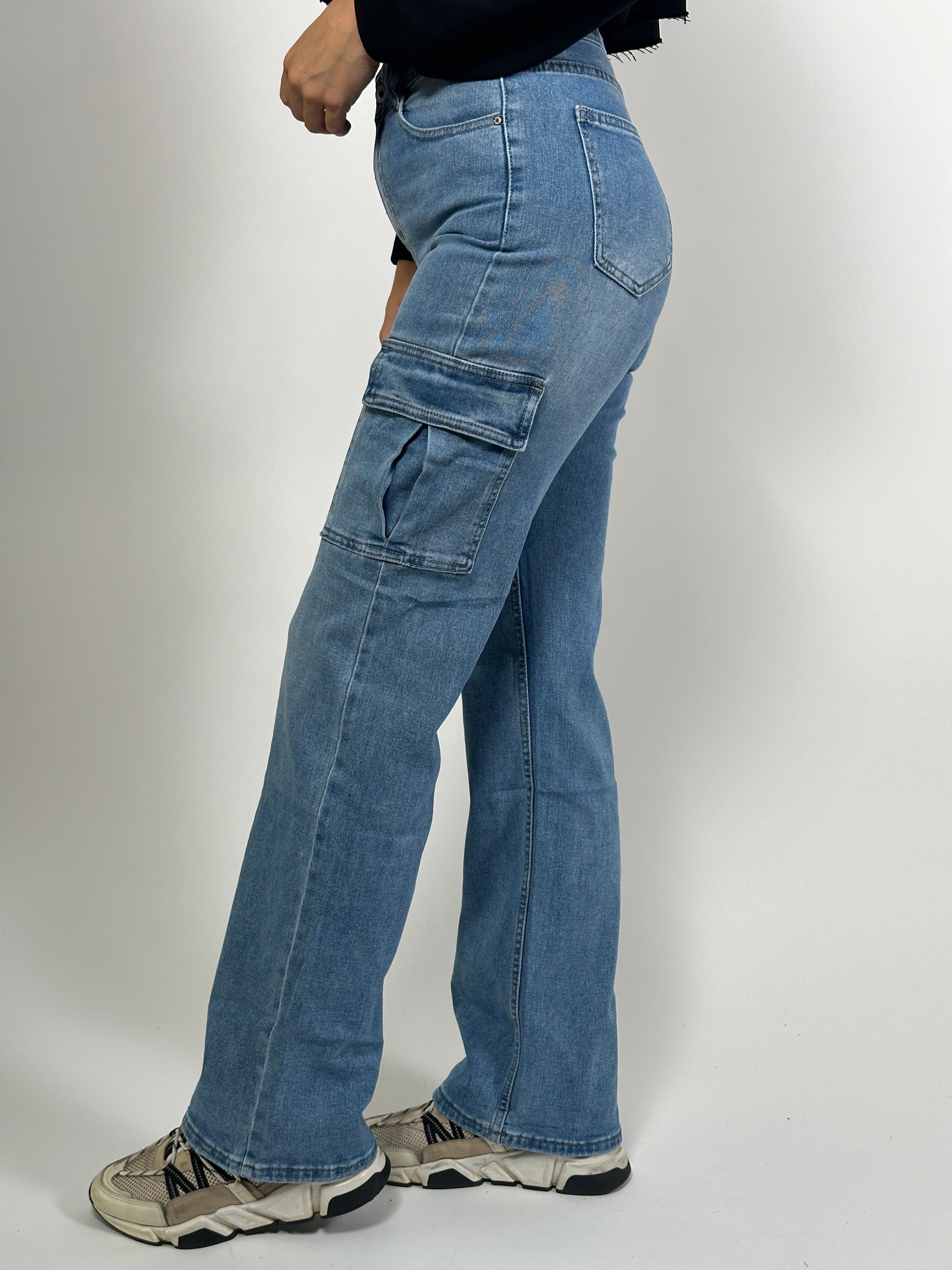 Jeans H 6330-2 Cargo Blue