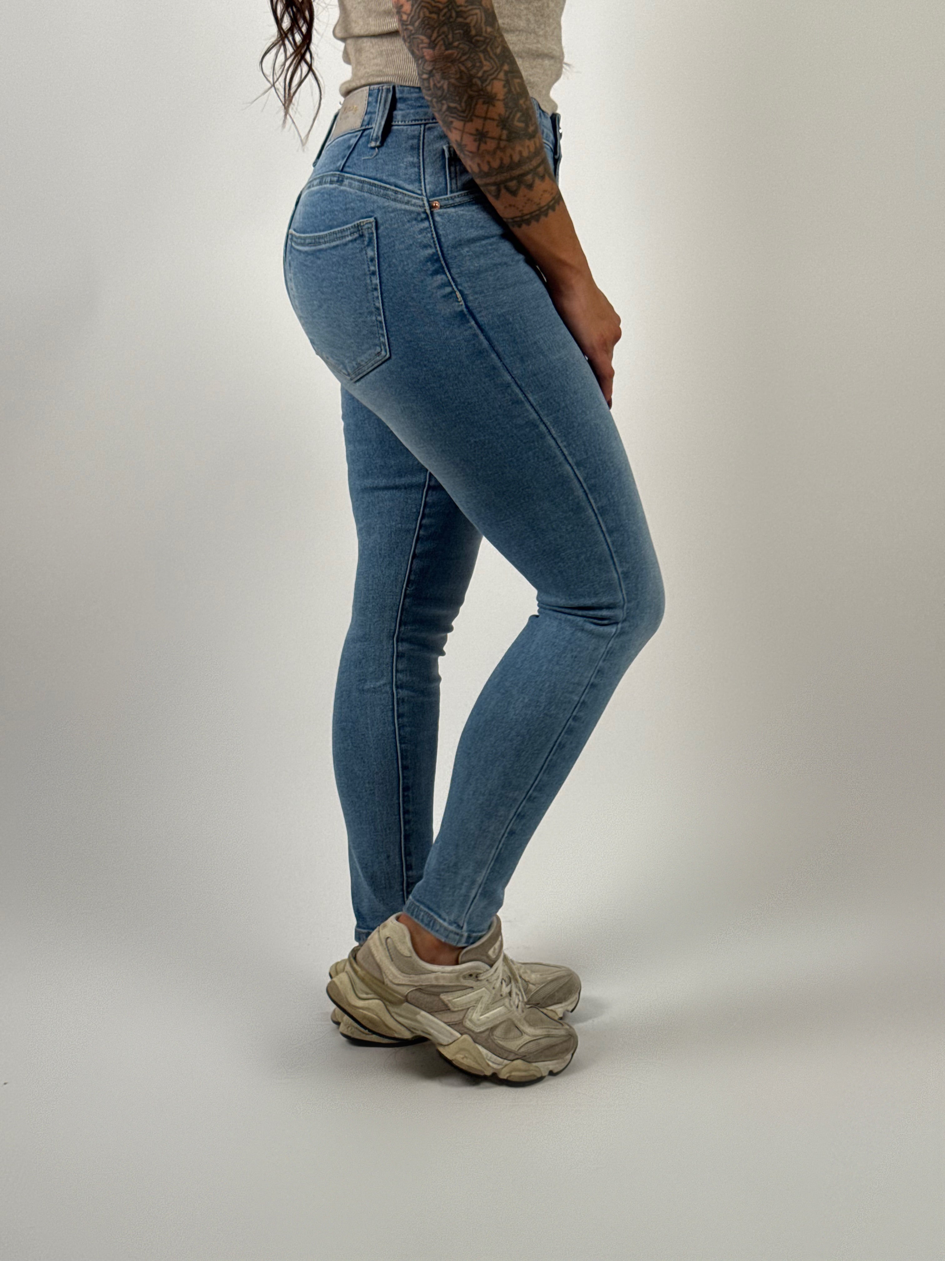 Jeans M 175 Skinny Blauw