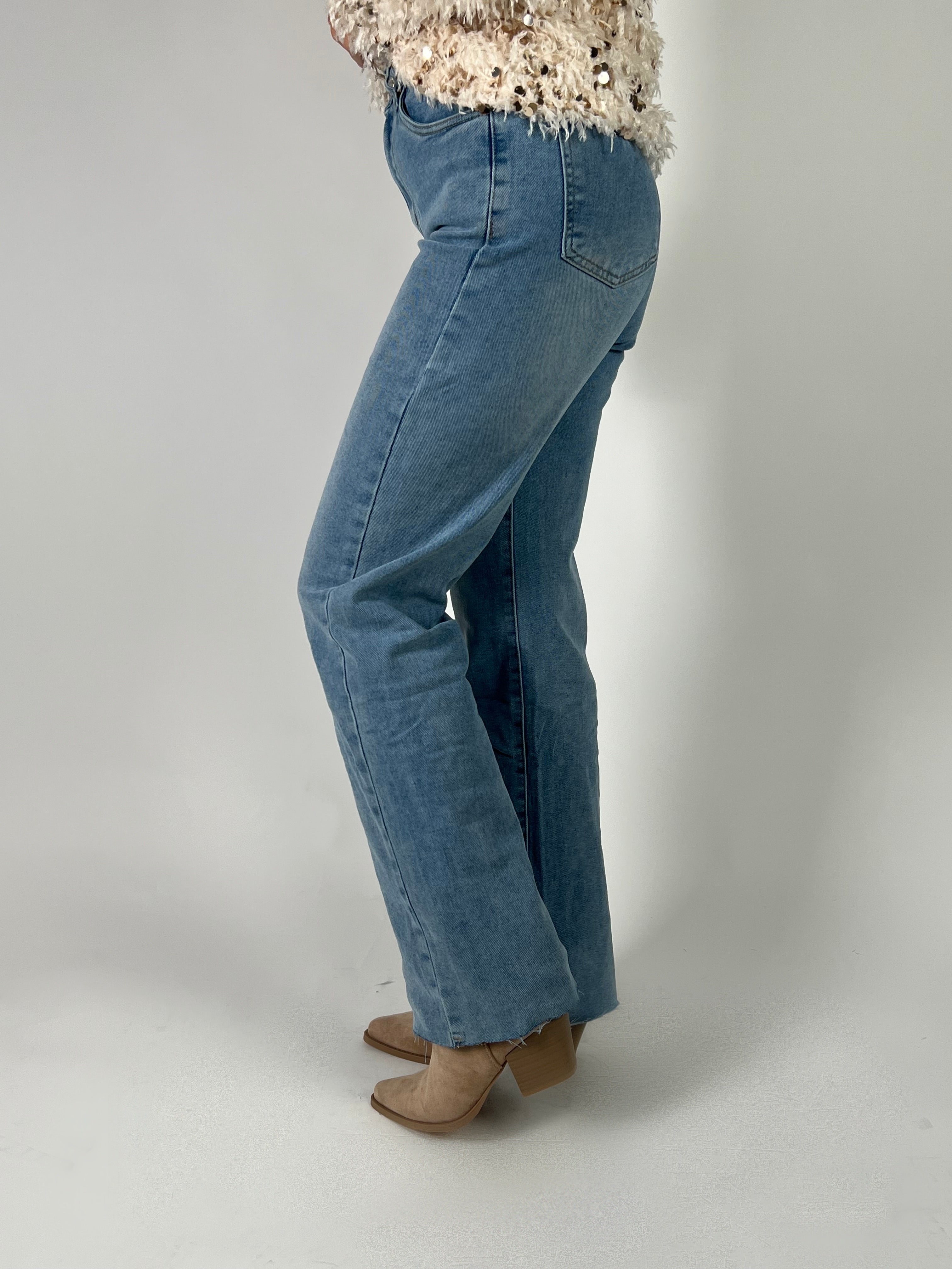 Jeans V 212 Wide Leg Blauw