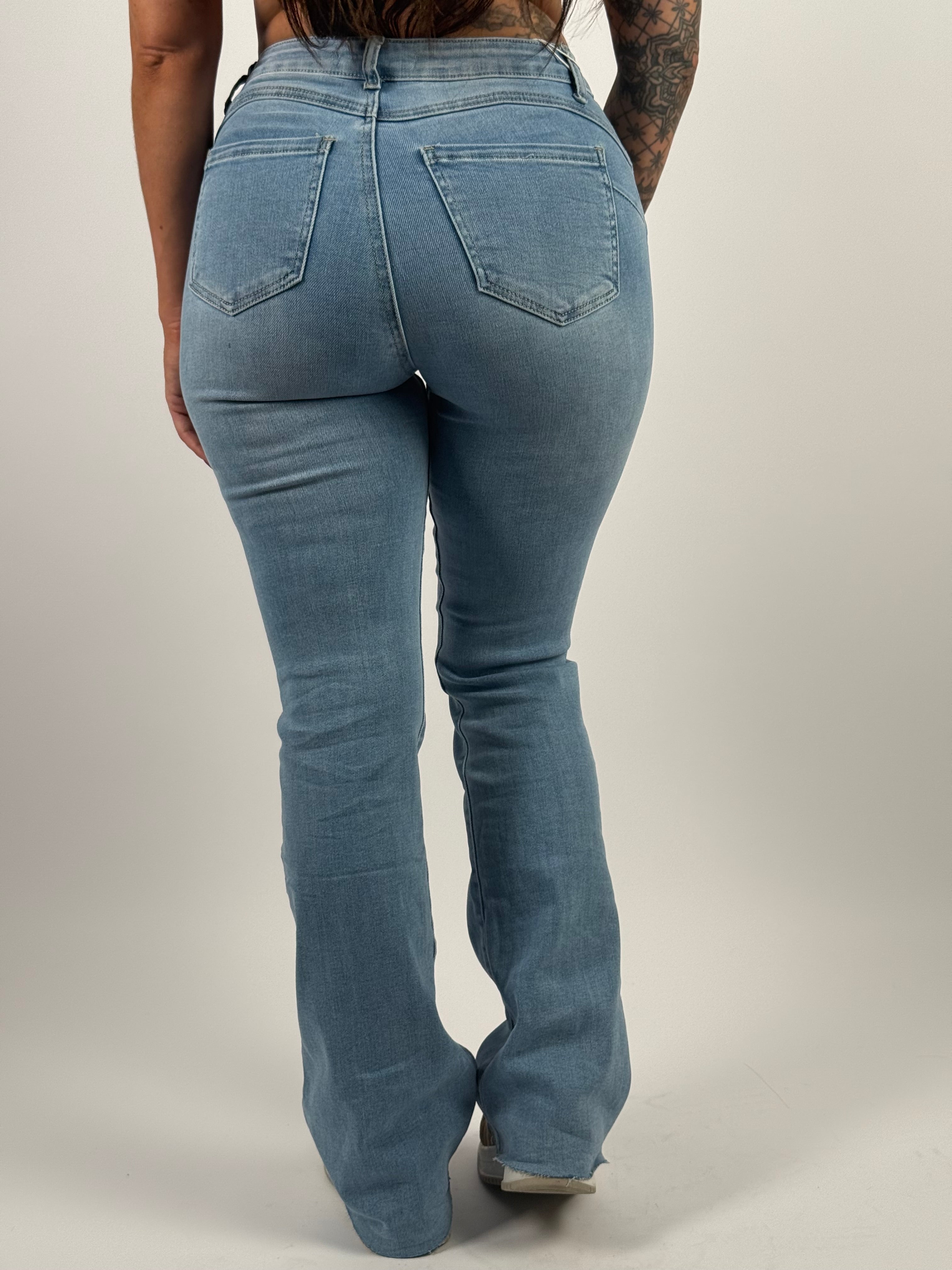 Jeans J 33316 Flared Blauw