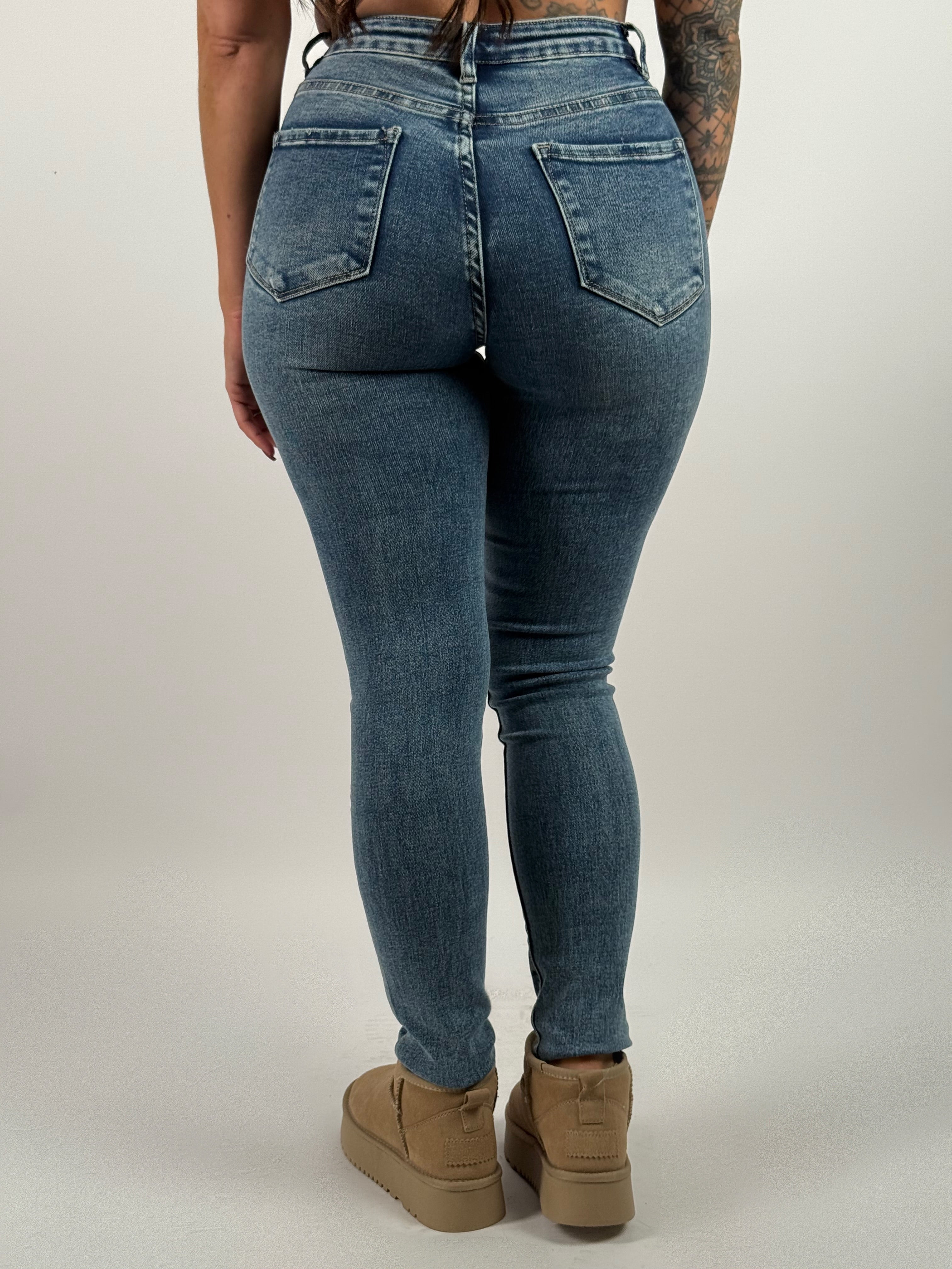 Jeans L 5397-2 Skinny Blauw