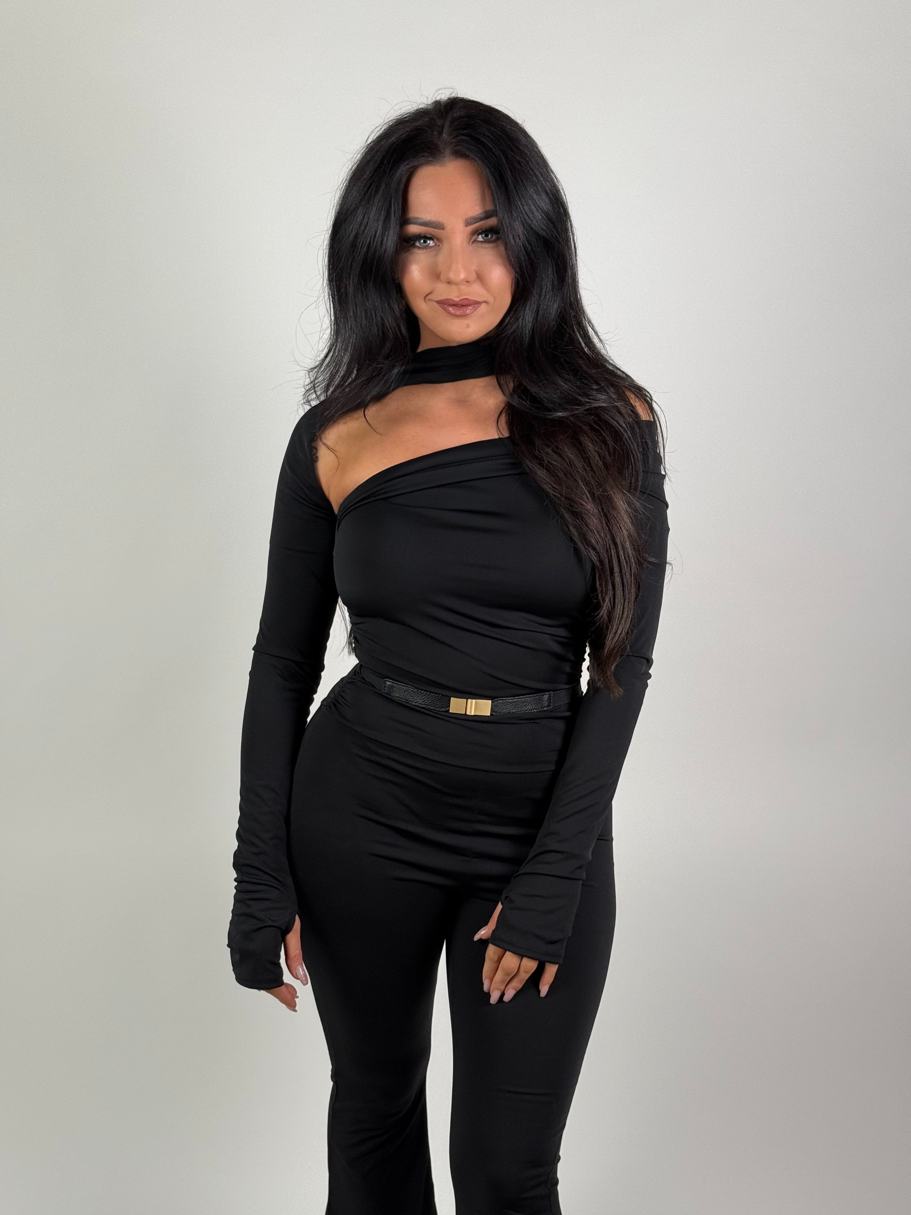 Jumpsuit Nela 942 Zwart