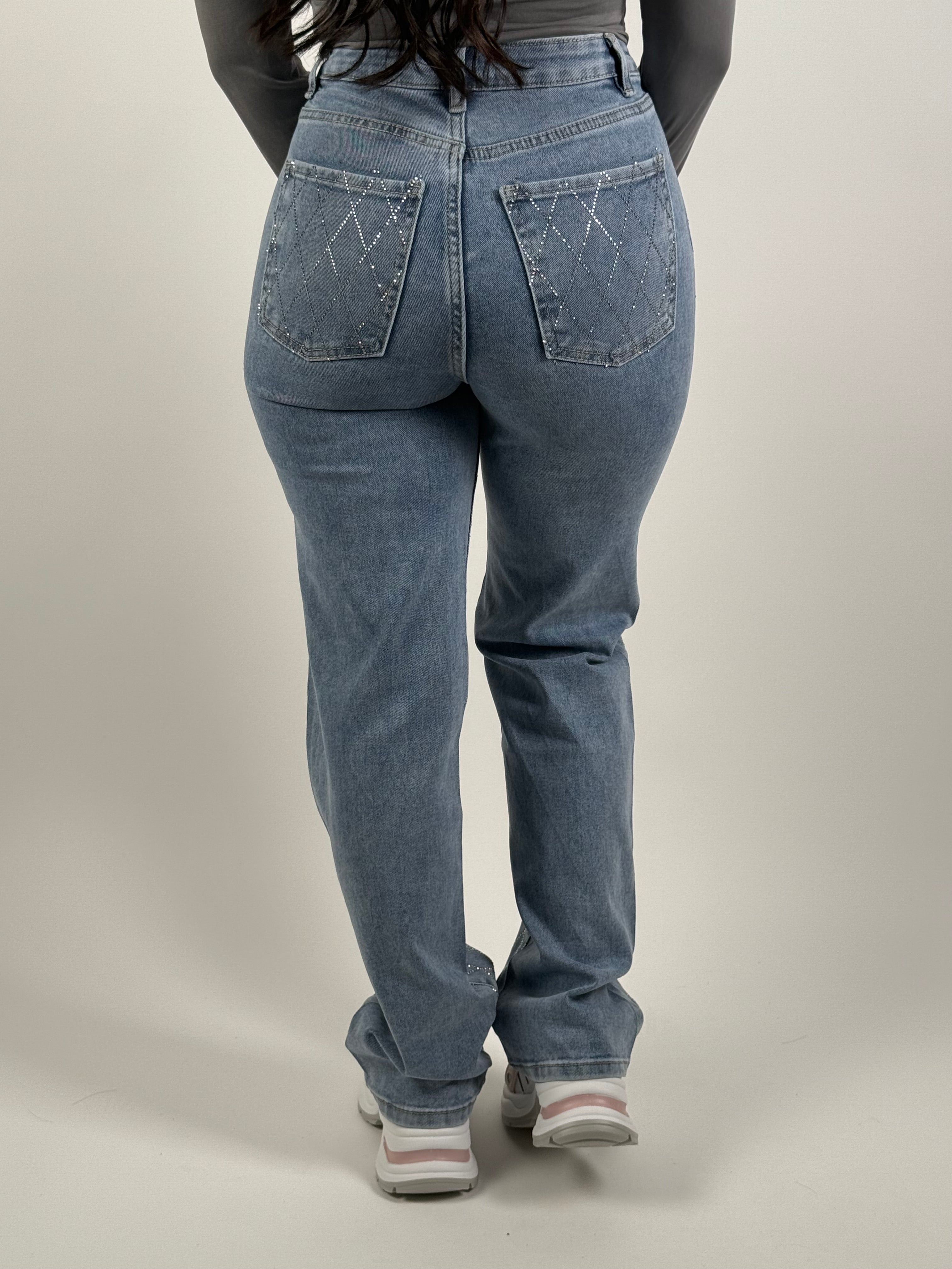 Jeans L 241-2 Straight Blauw