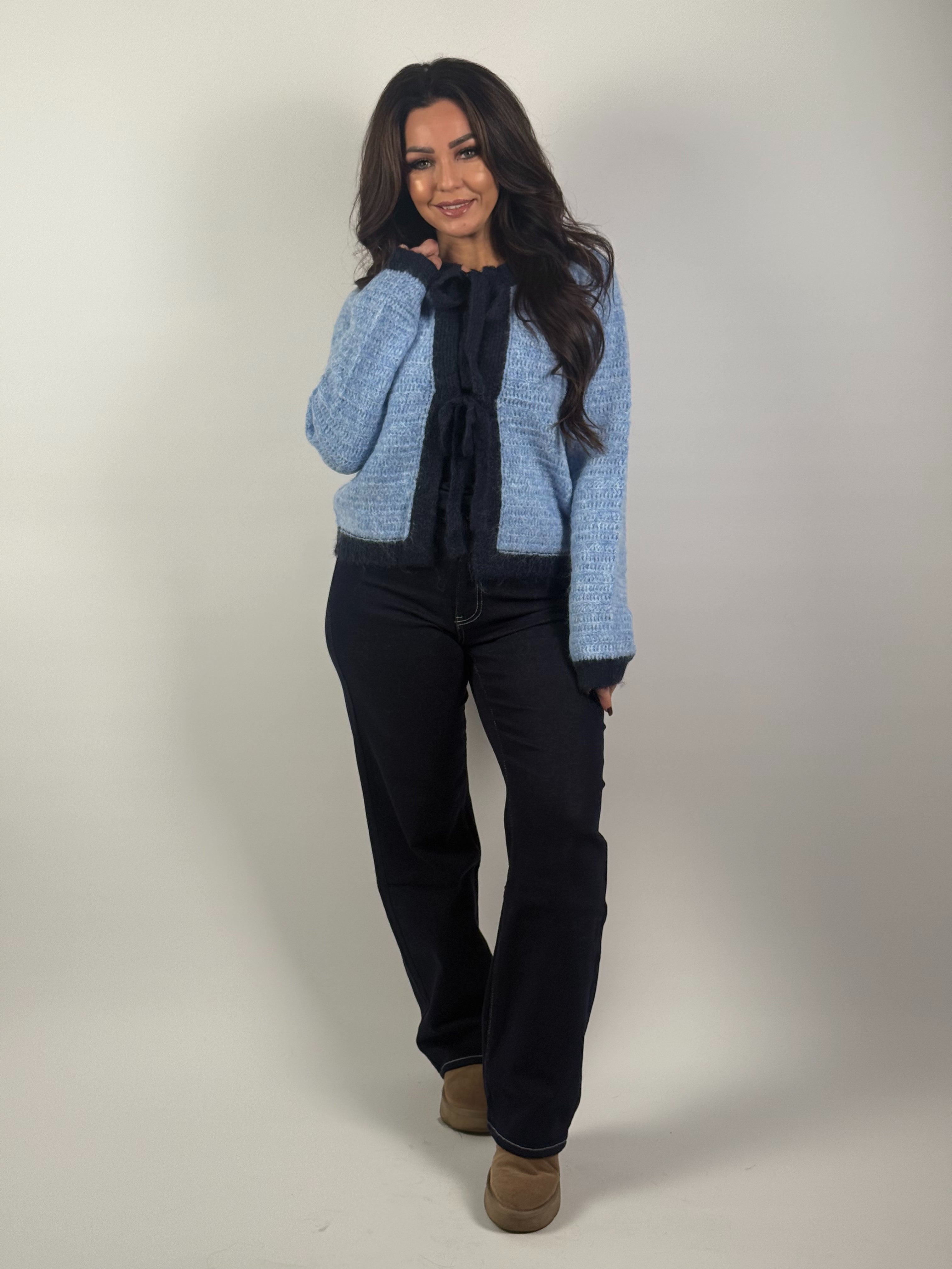 Jeans L 6285-7 Loose Straight D. Blauw