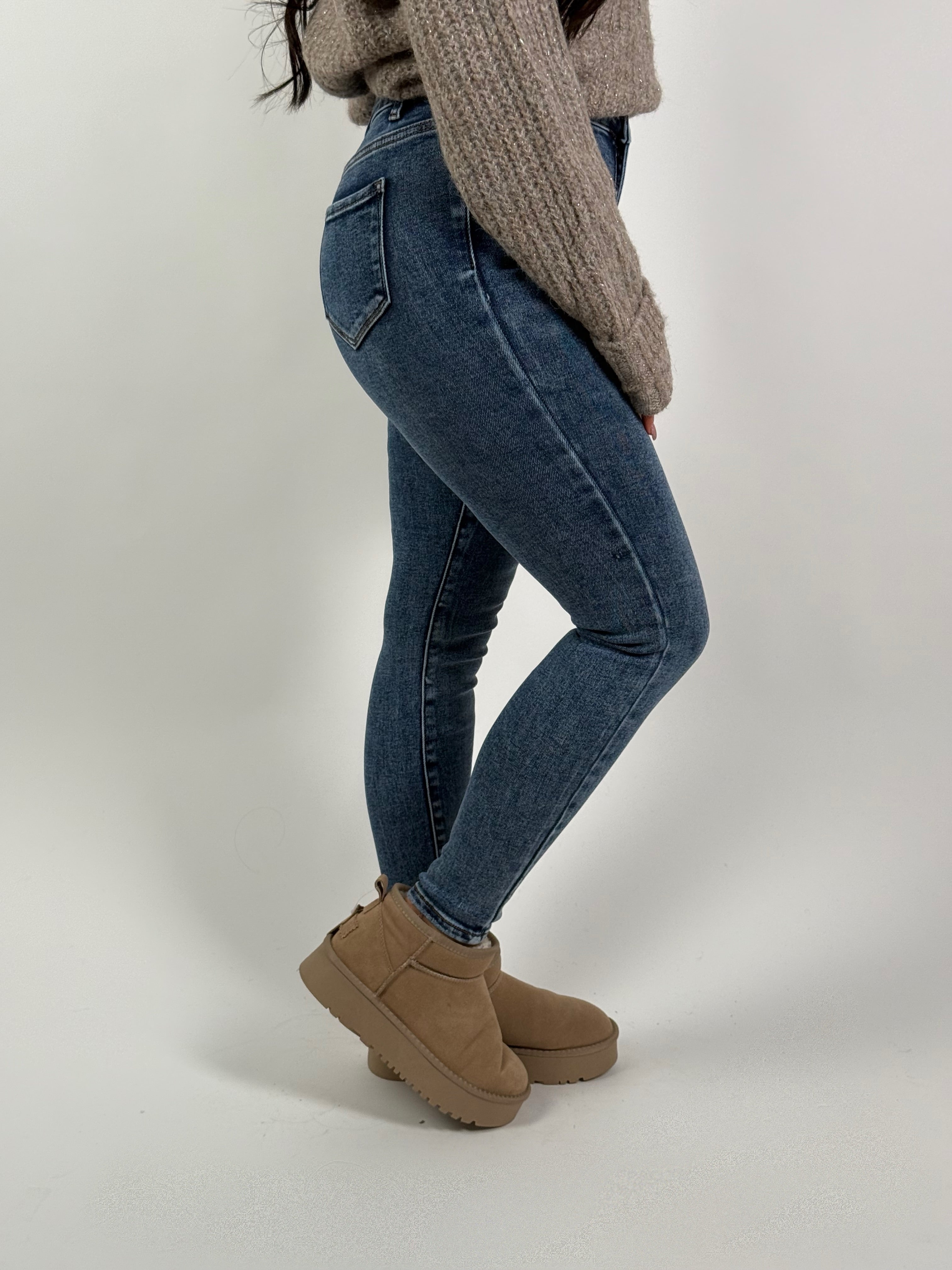 Jeans L 377-67-70 Skinny Blauw