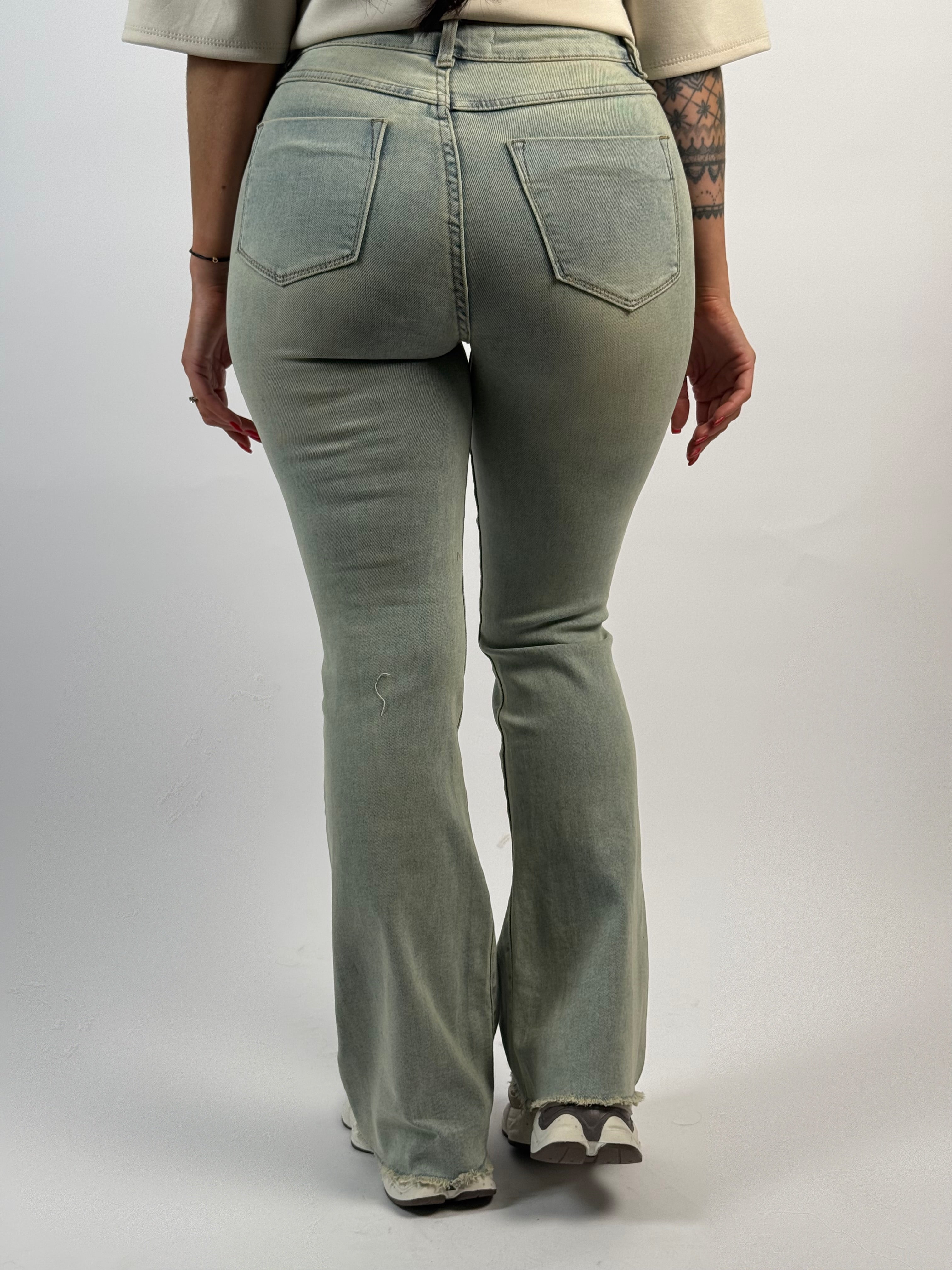 Jeans VS 9361 Flared Blauw