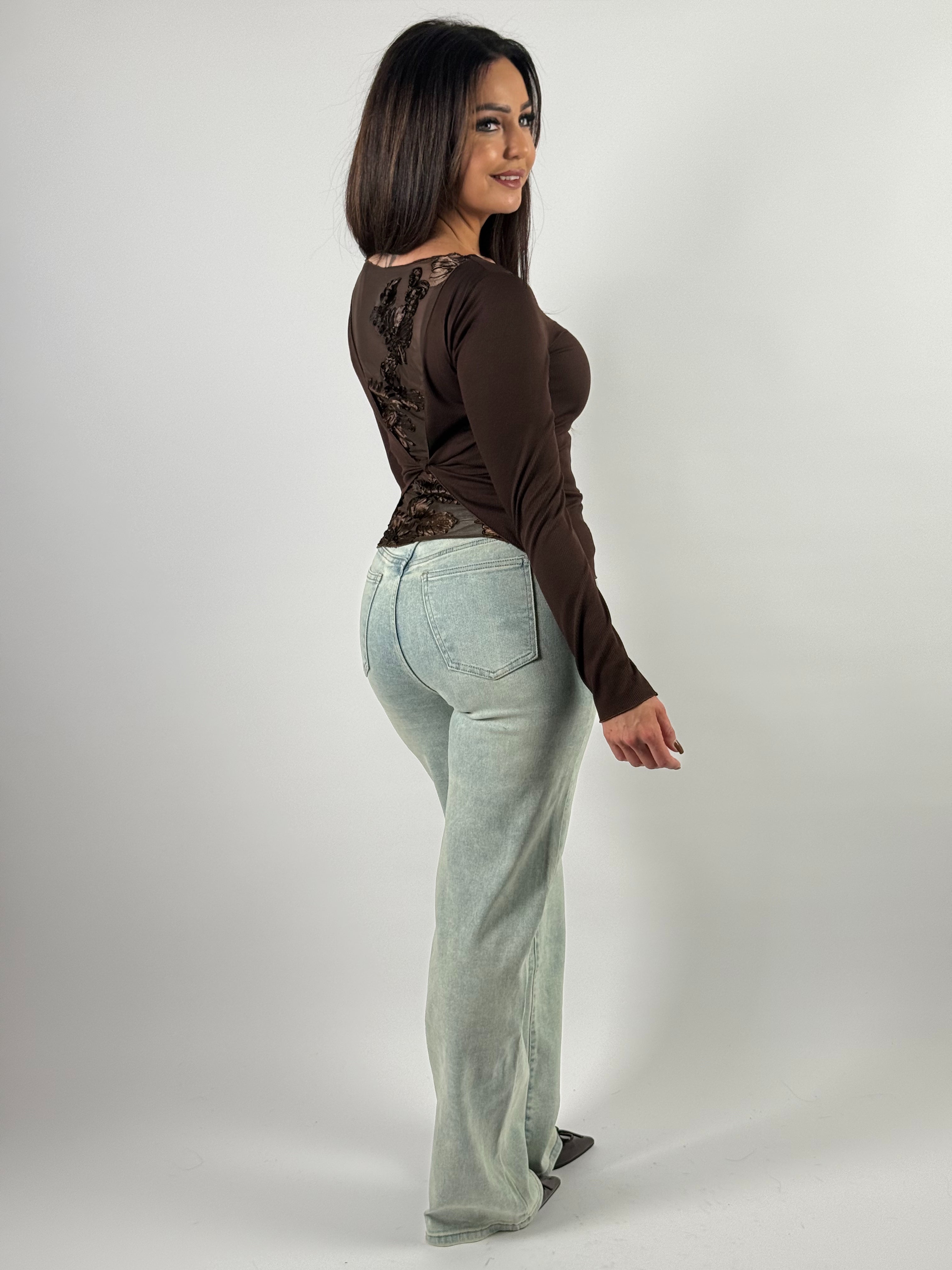 Top Mesh Back Bruin