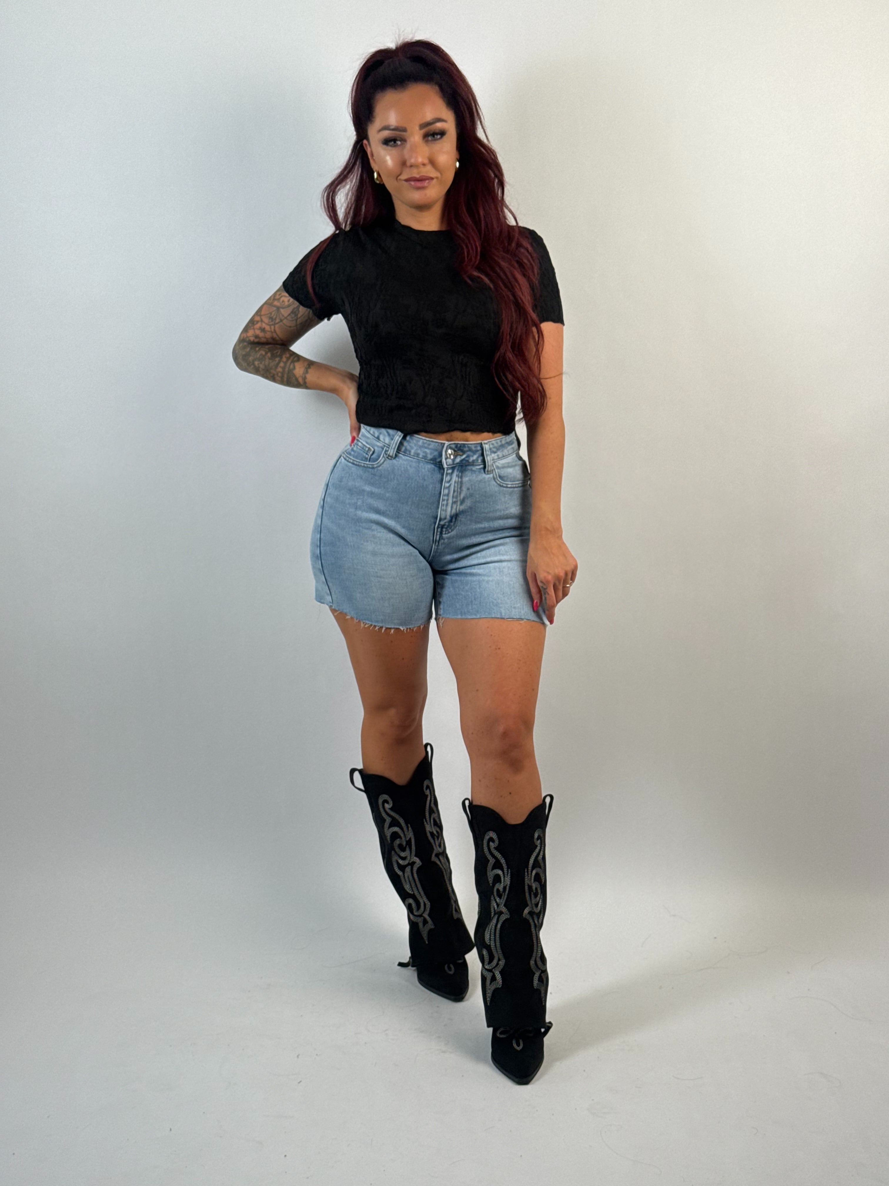 Top Luc 23388 Zwart