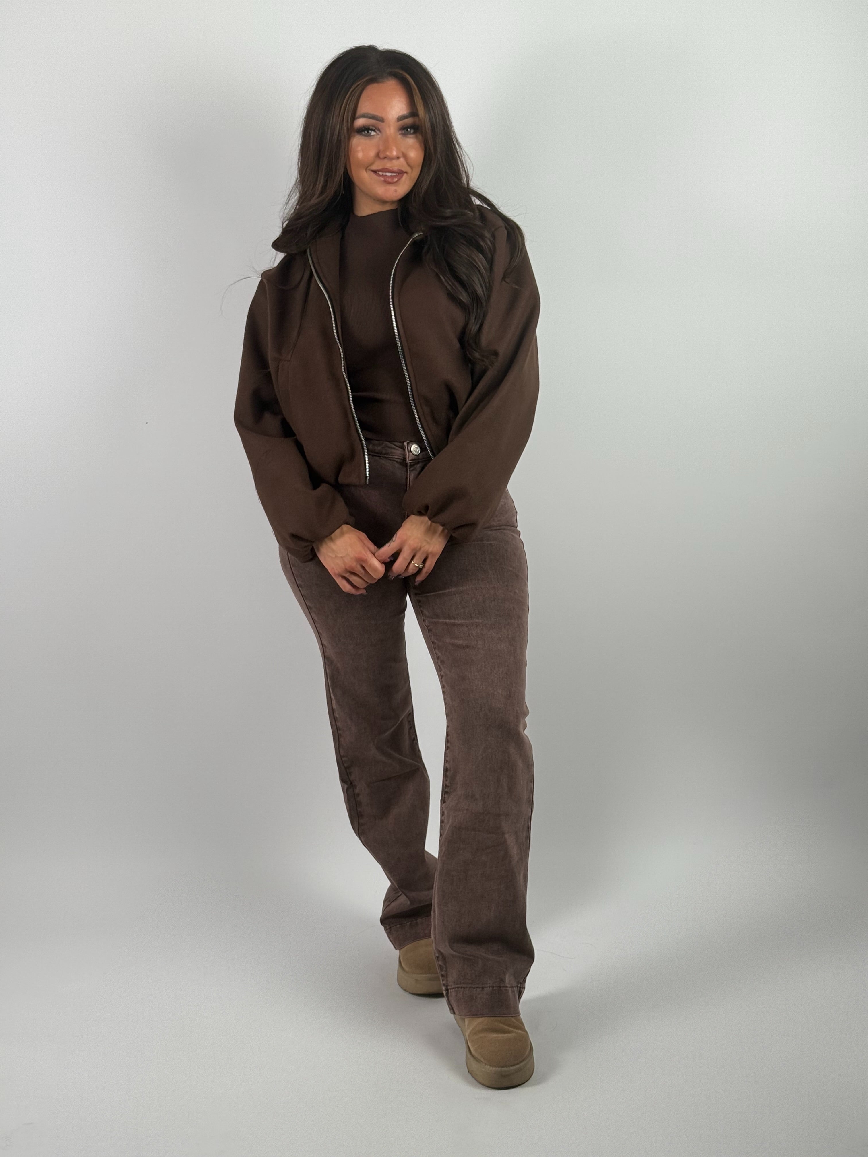 Jeans Y 6511 Wide Leg Bruin