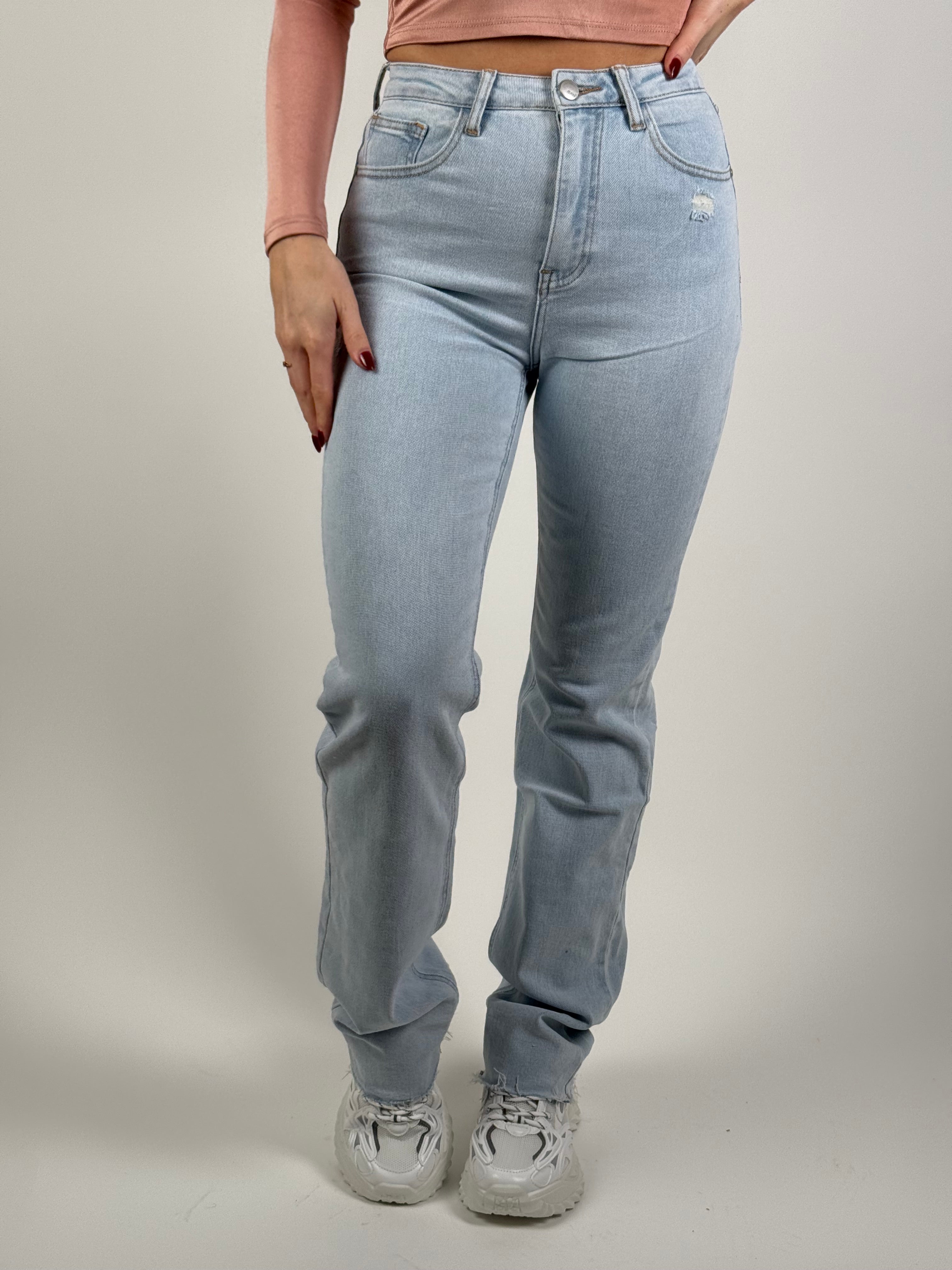 Jeans R 2273 Extra Long Straight Blauw