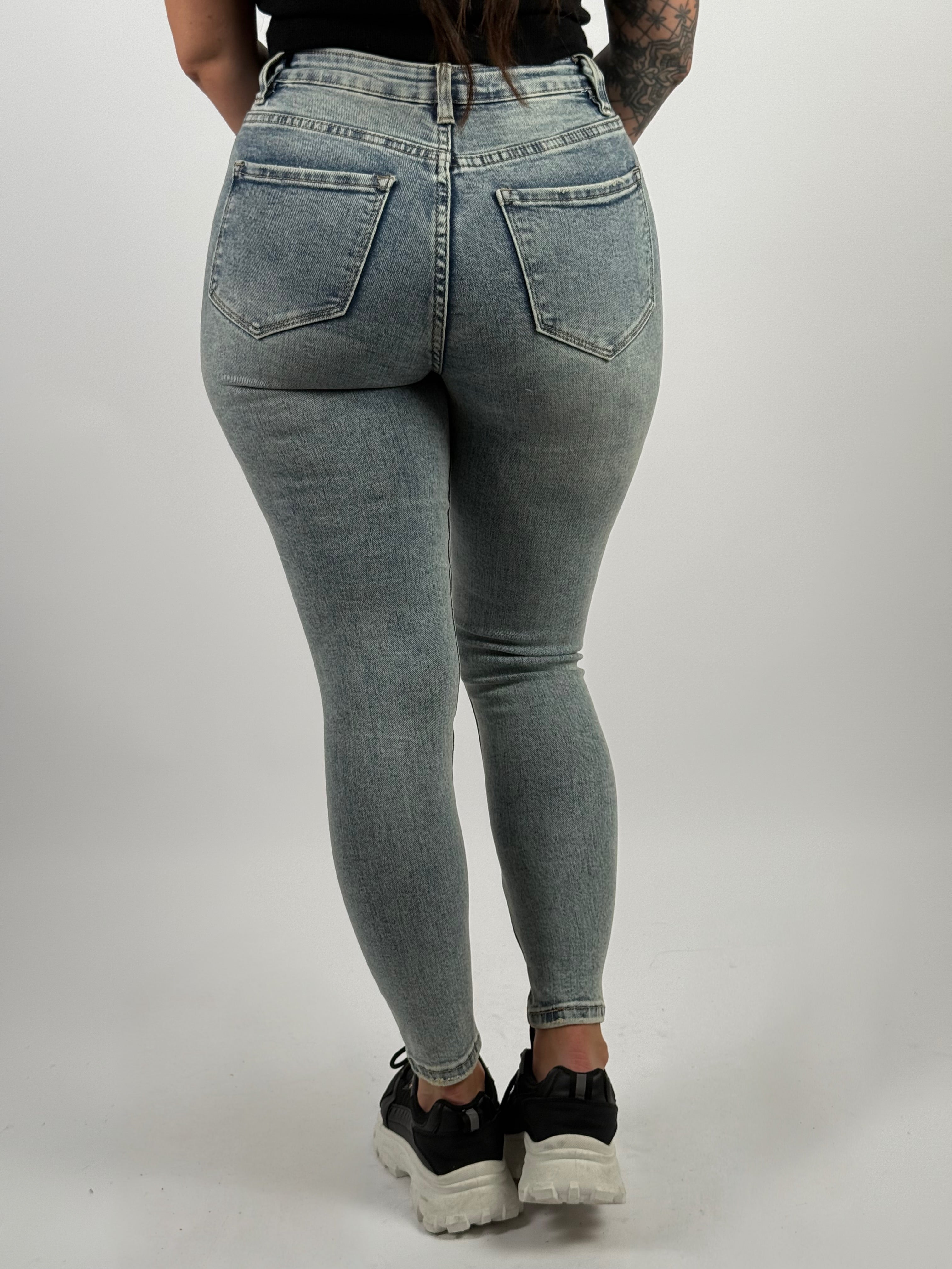 Jeans L 5377-2 Skinny Blauw