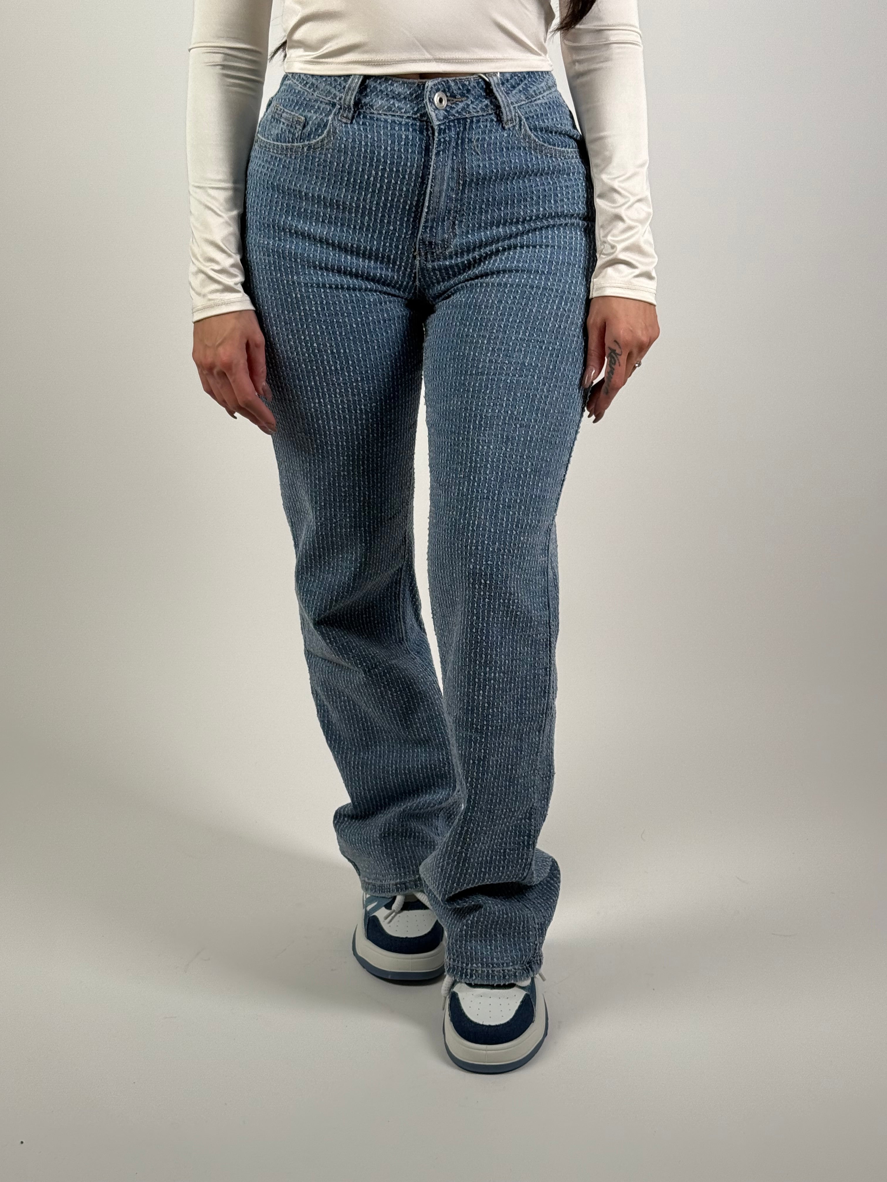 Jeans H 865 Wide Leg Blauw