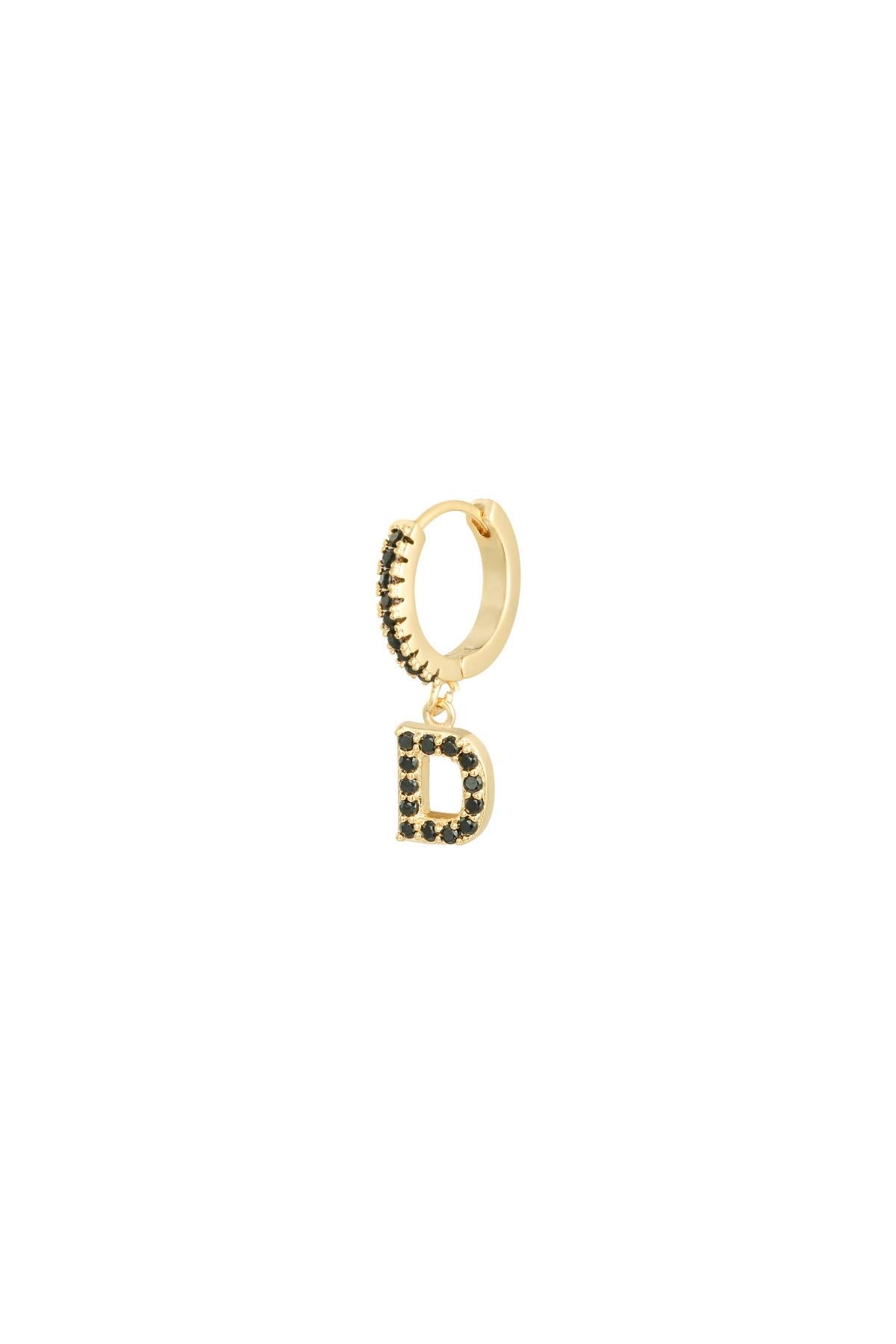 Earring D Gold