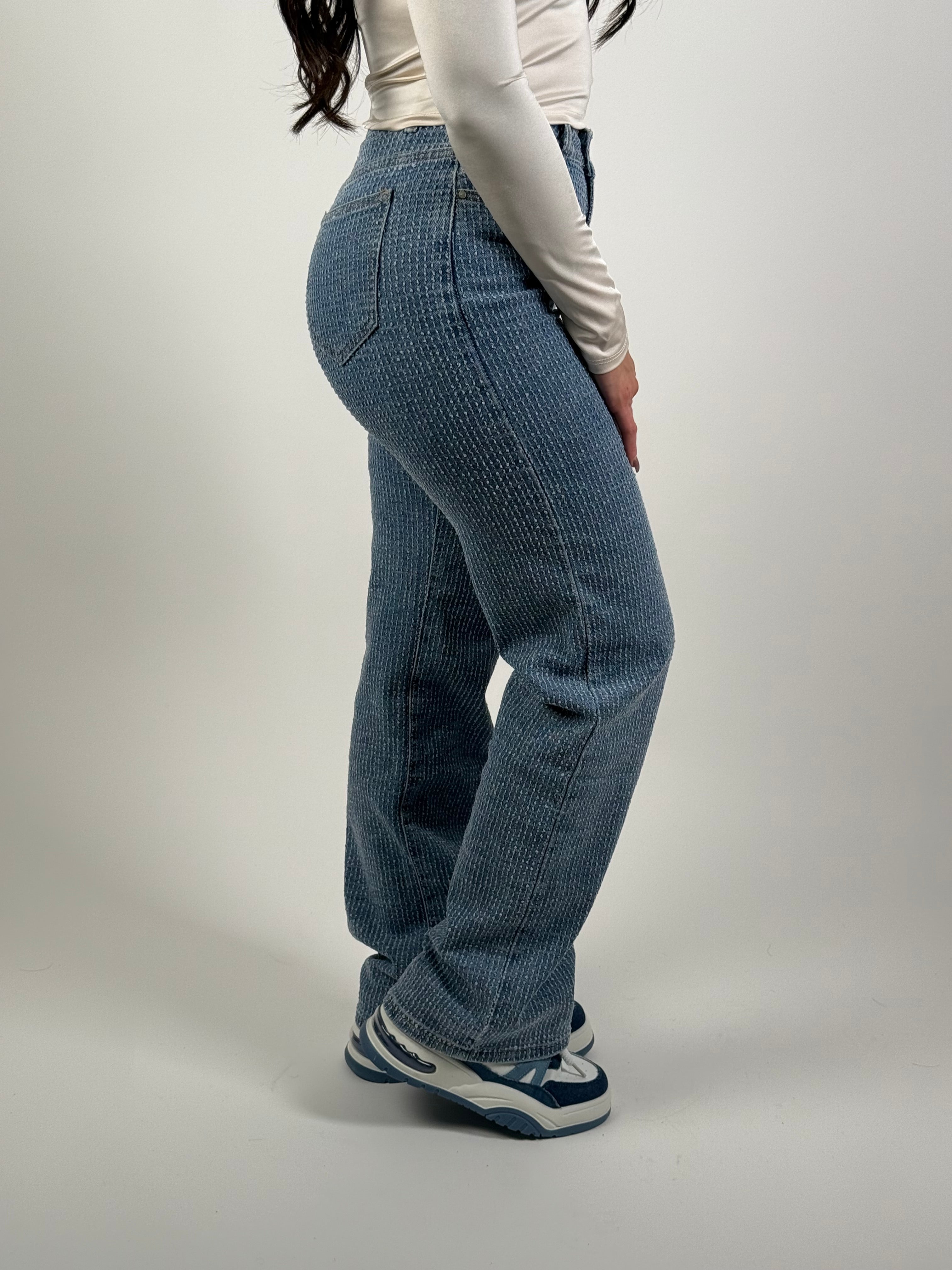 Jeans H 865 Wide Leg Blauw