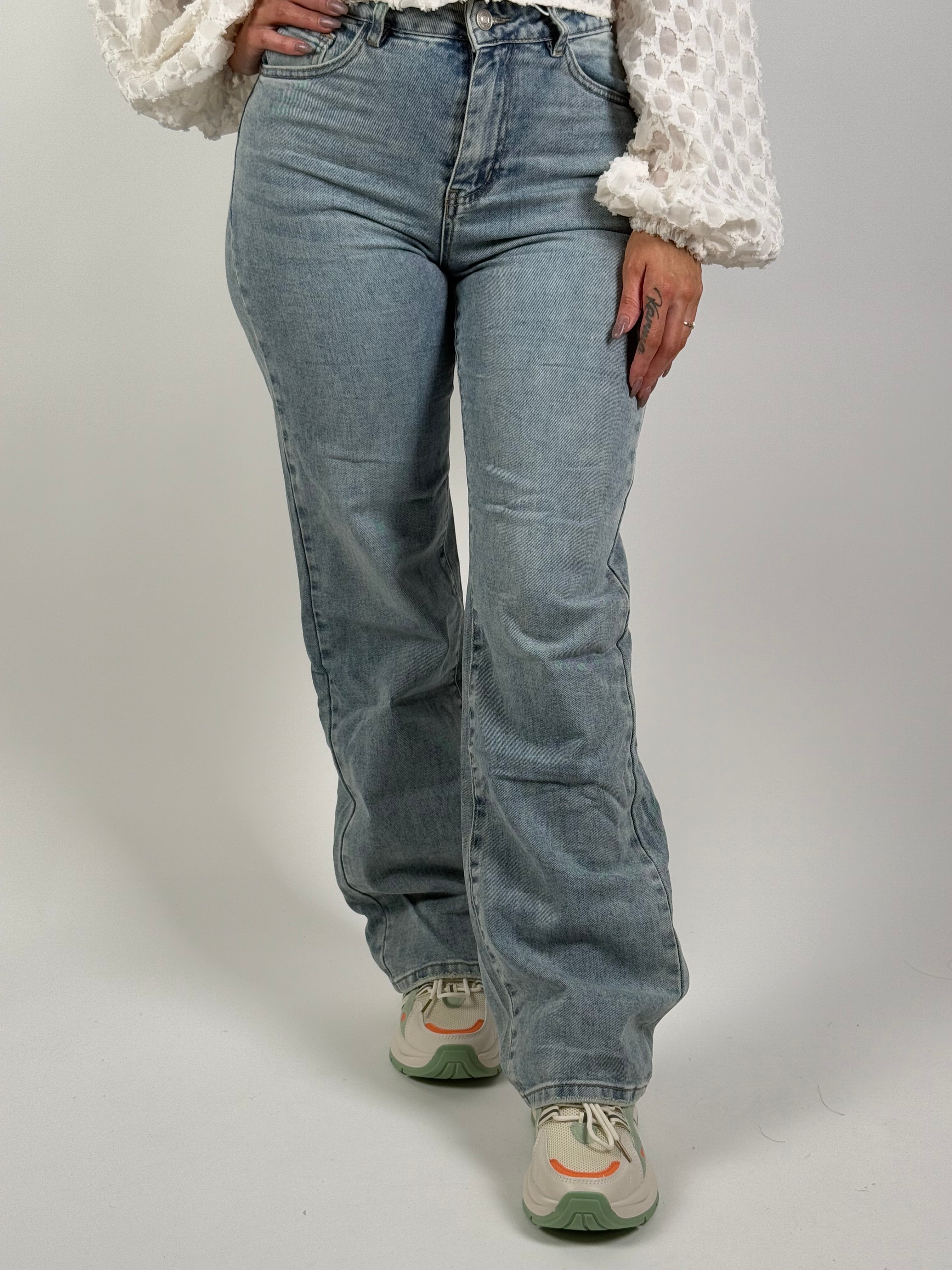 Jeans H 855 Wide Leg Blauw