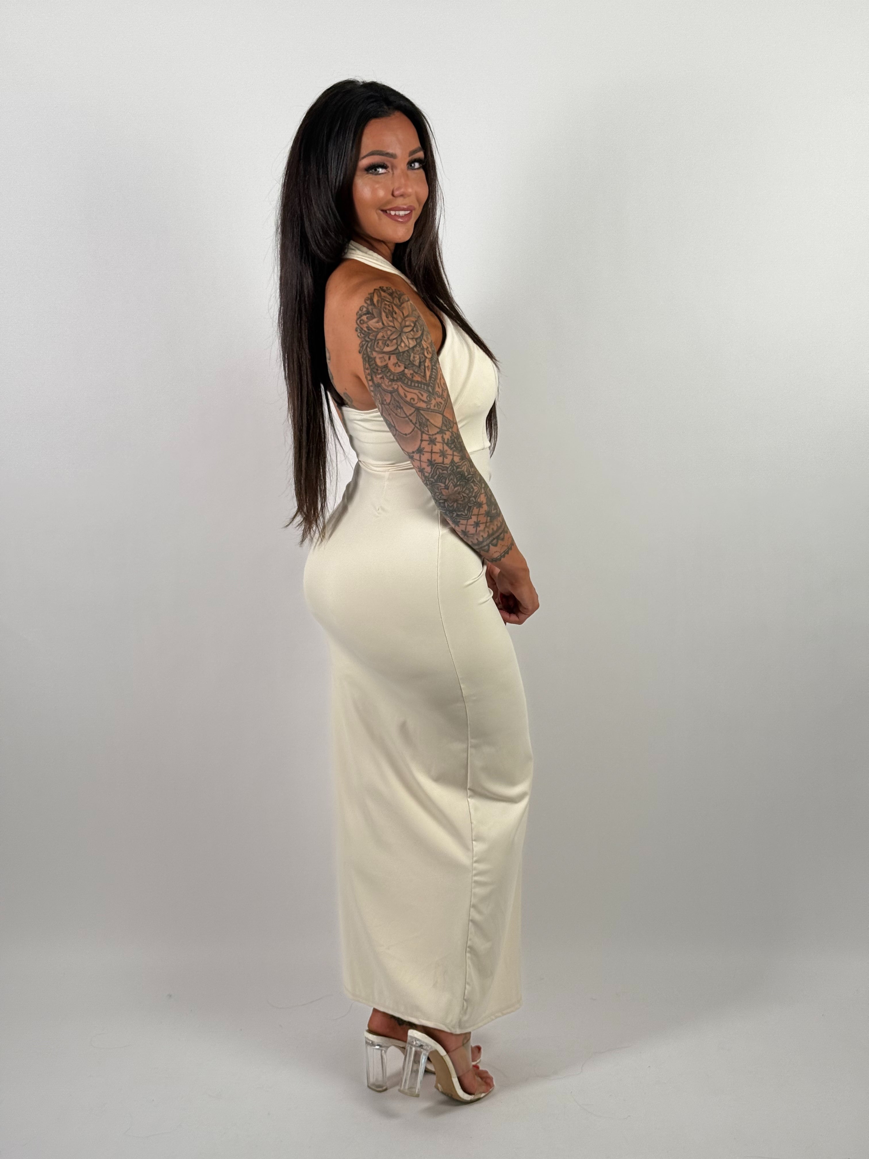 Jurk Kaily 492 Beige