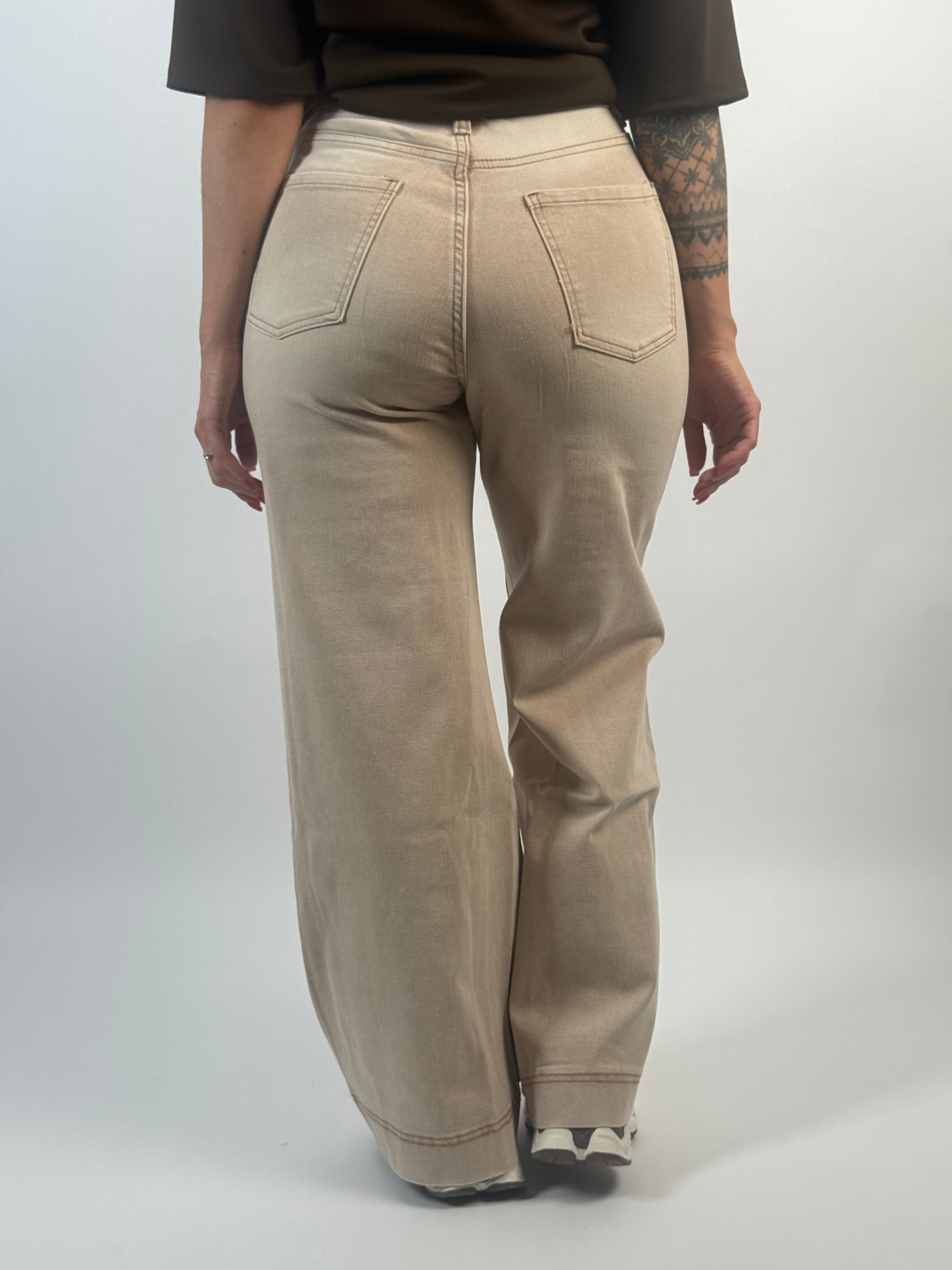 Jeans J 9229 Wide Leg Beige