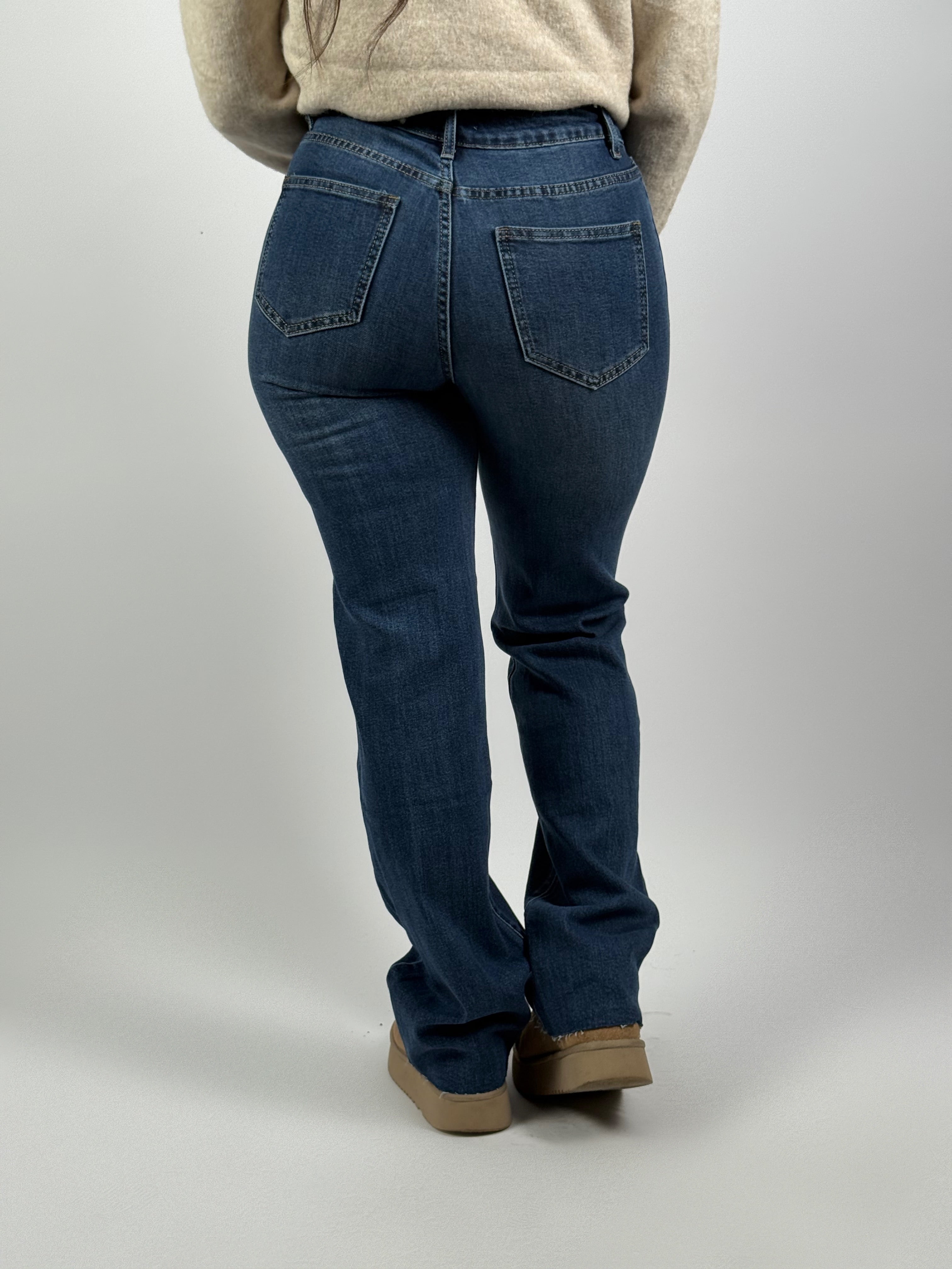 Jeans B 8176 Straight Blauw