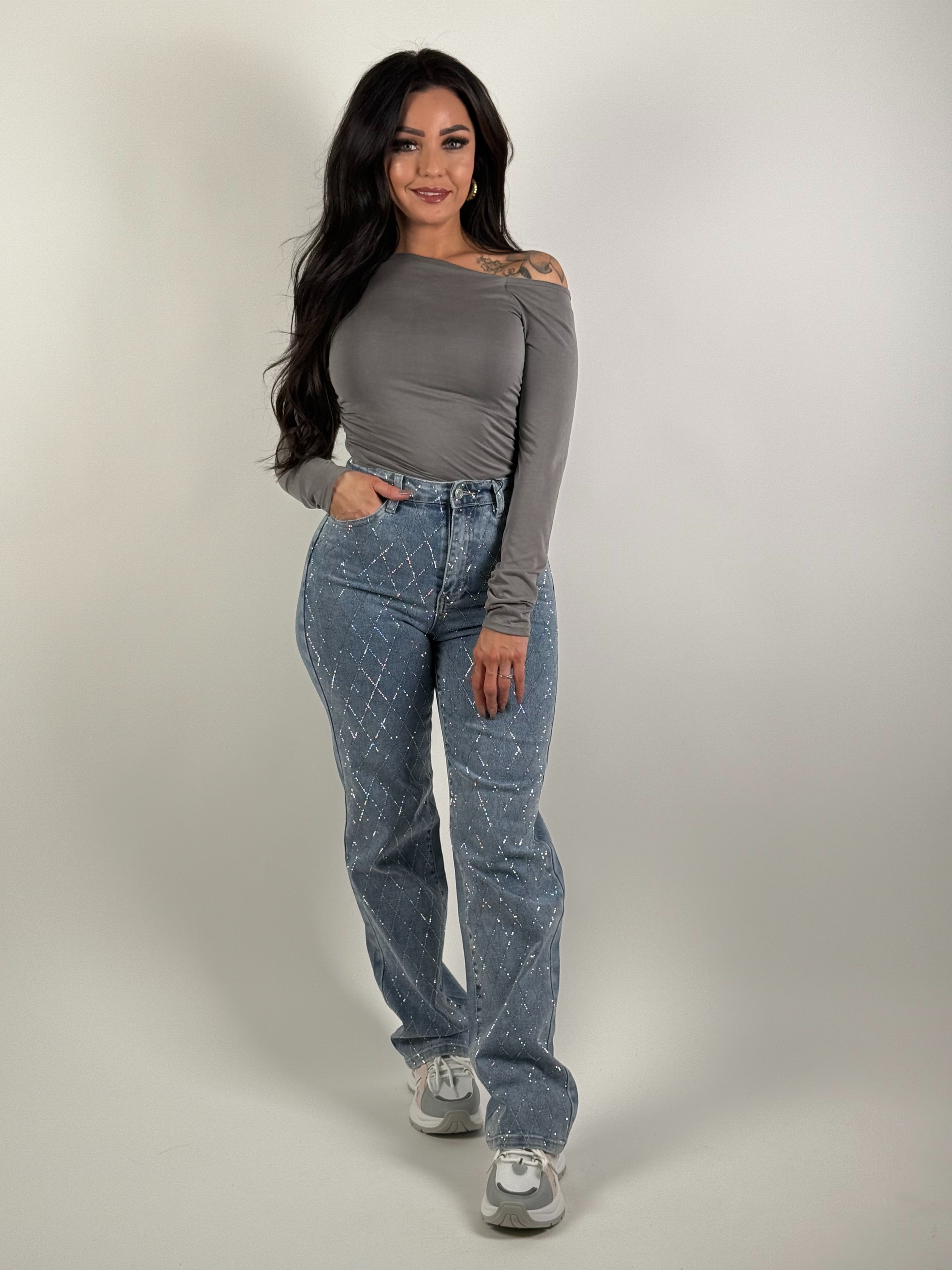 Jeans L 241-2 Straight Blauw