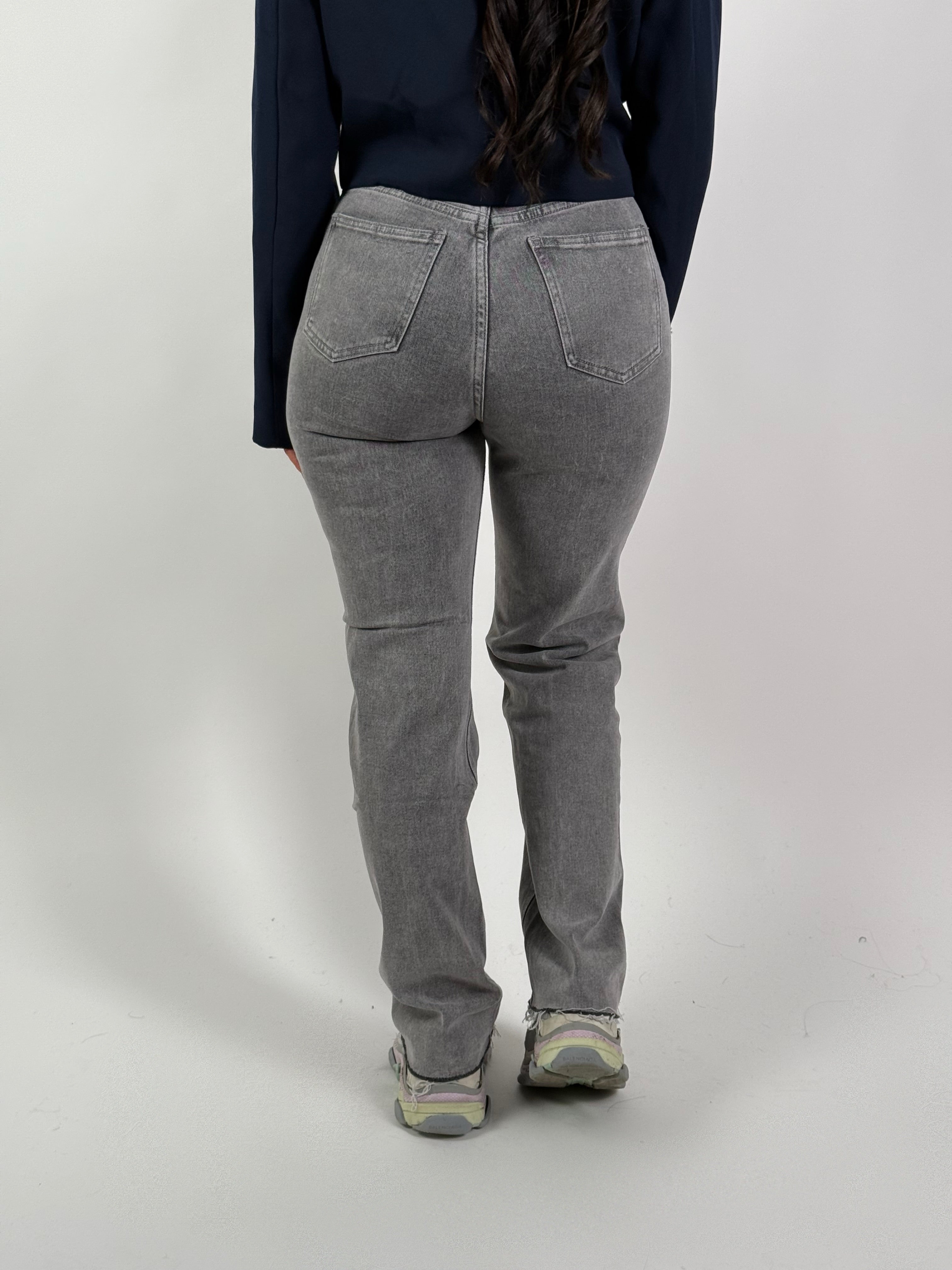 Jeans R 2308 Straight Grijs