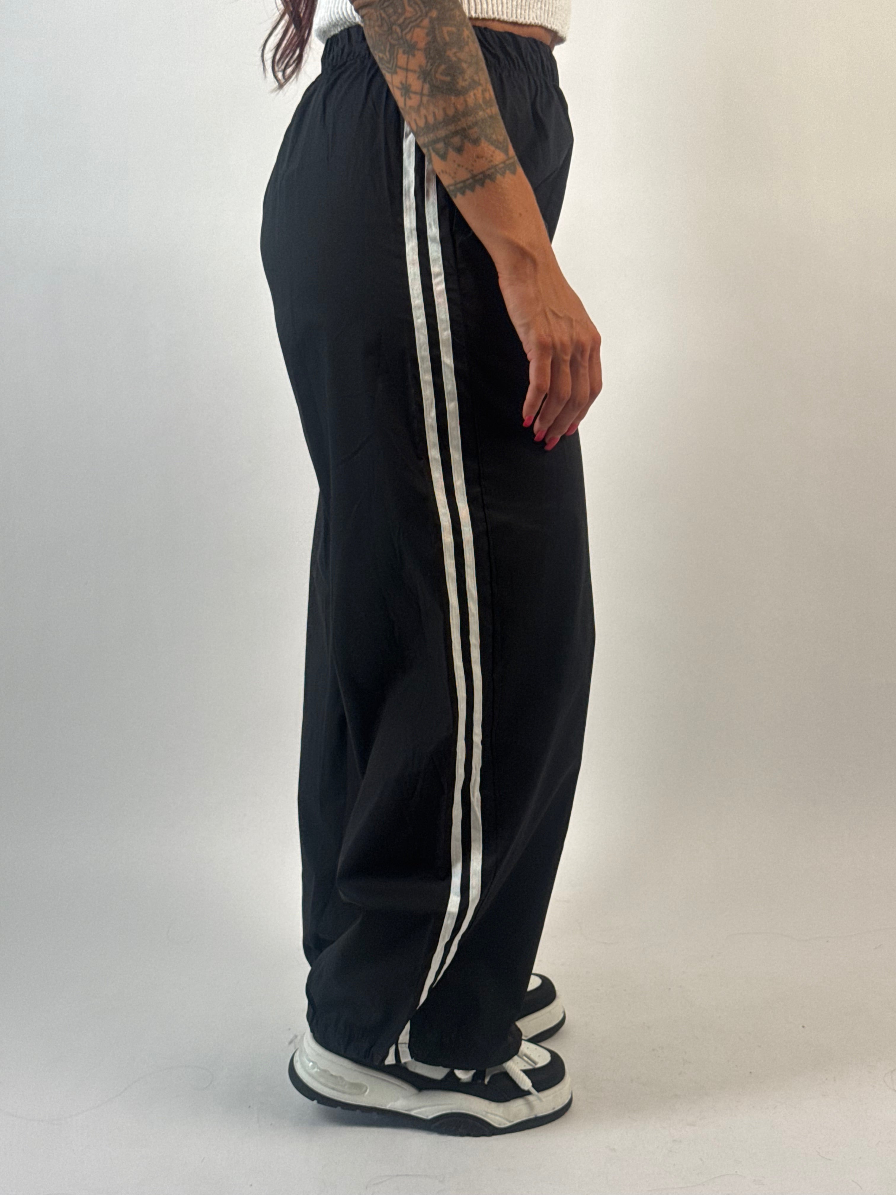 Broek Sporty Ballon Zwart