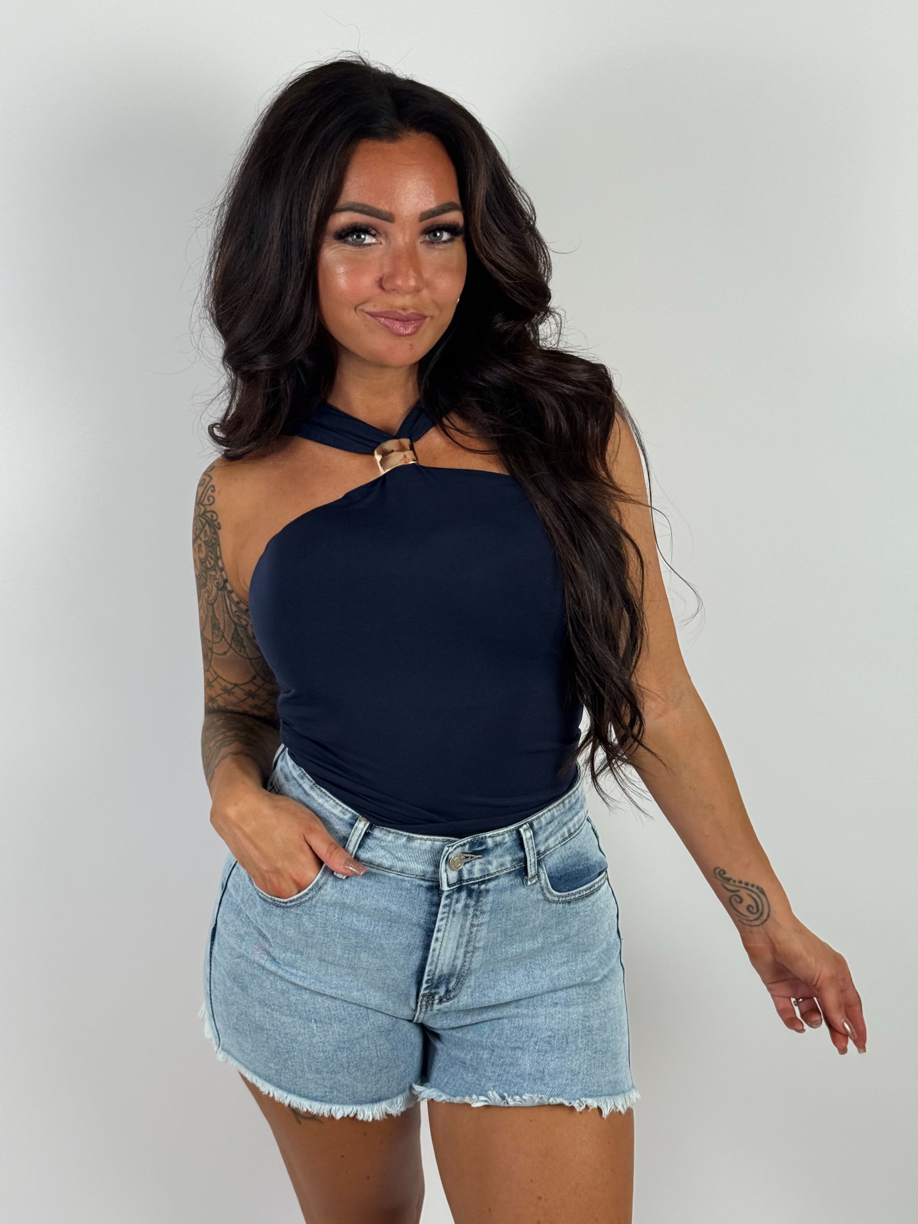 Top Elena 742 Blauw