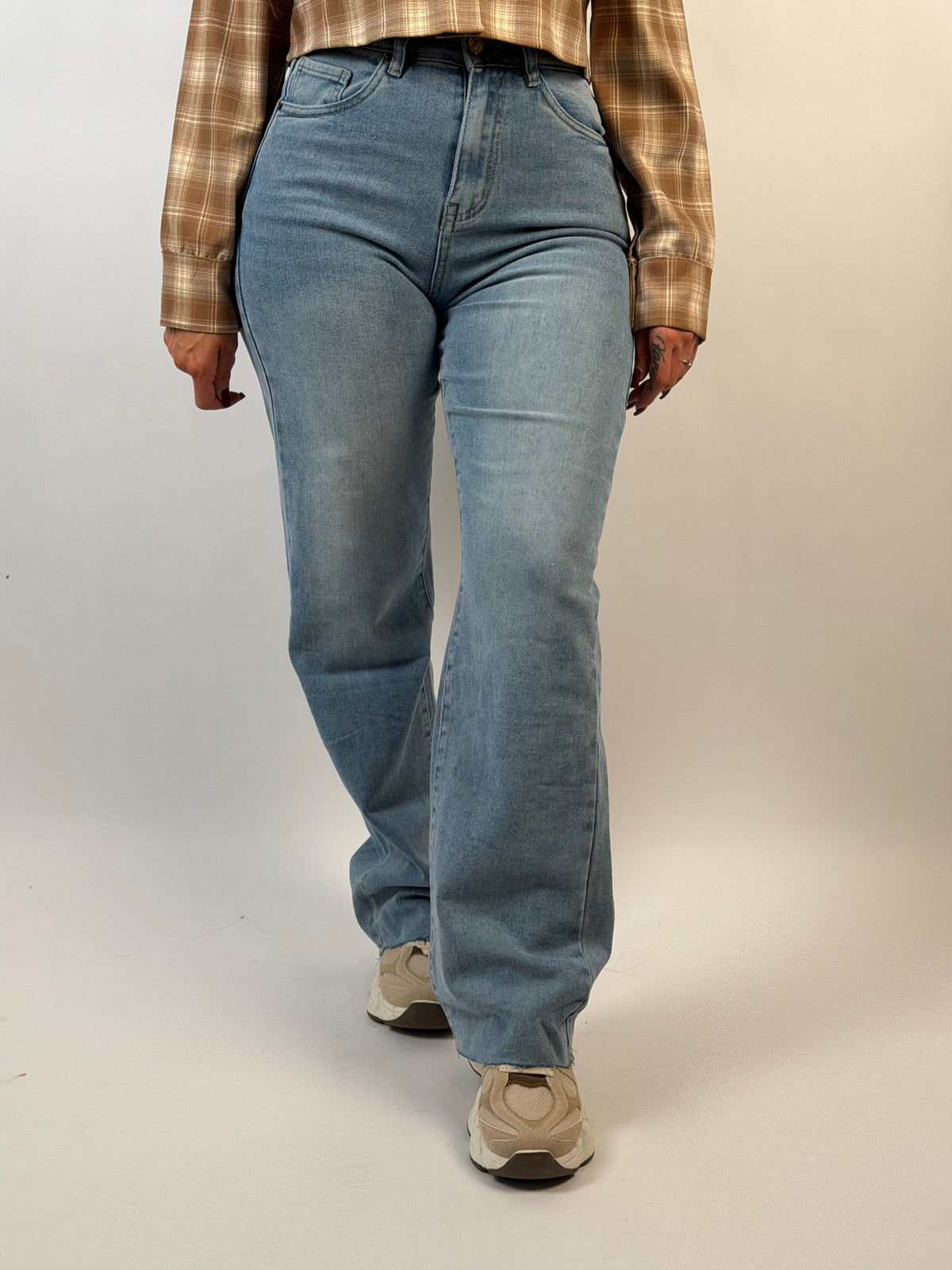 Jeans V 212 Wide Leg Blauw