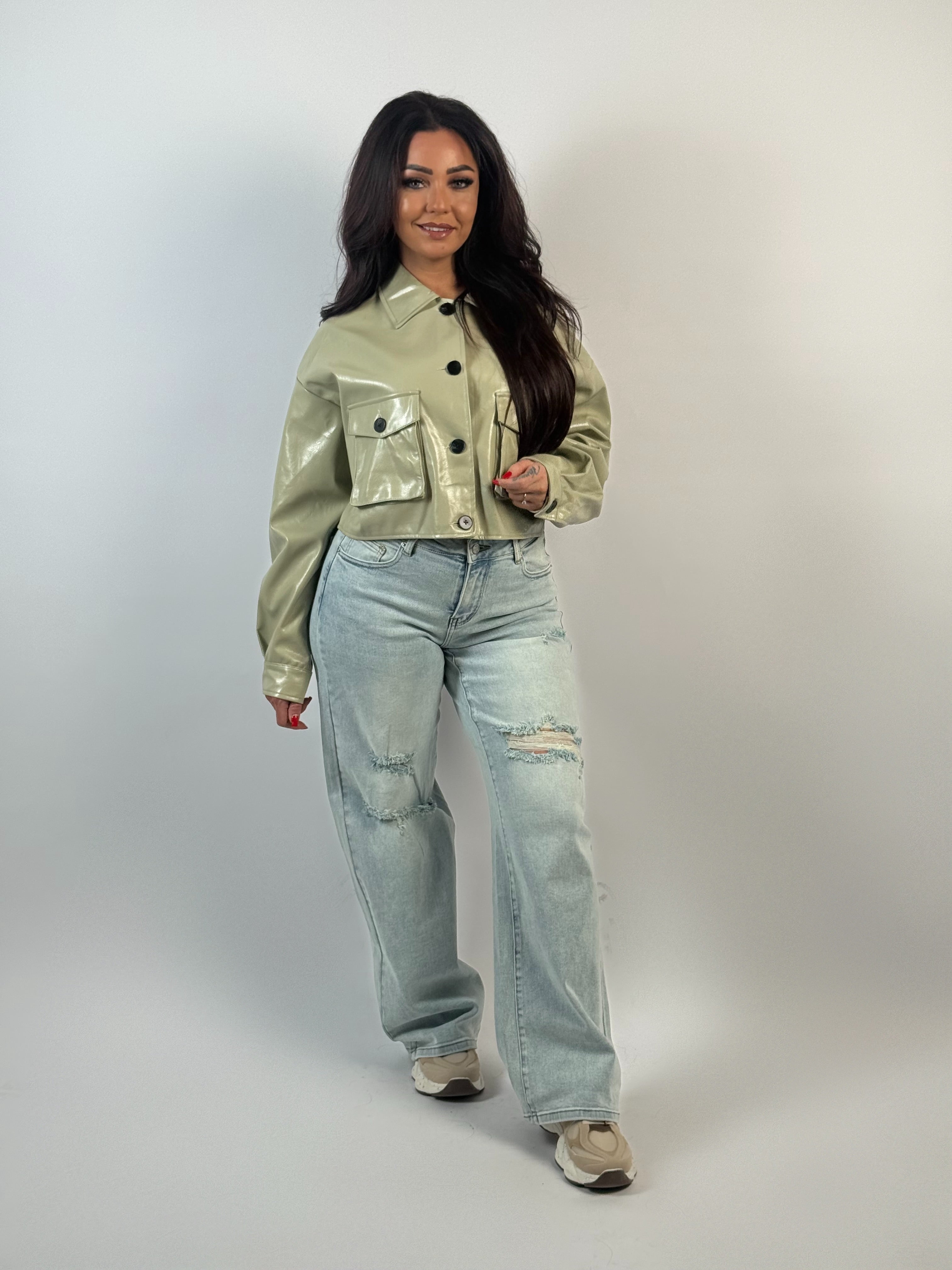 Jack Lak Look Pocket Groen