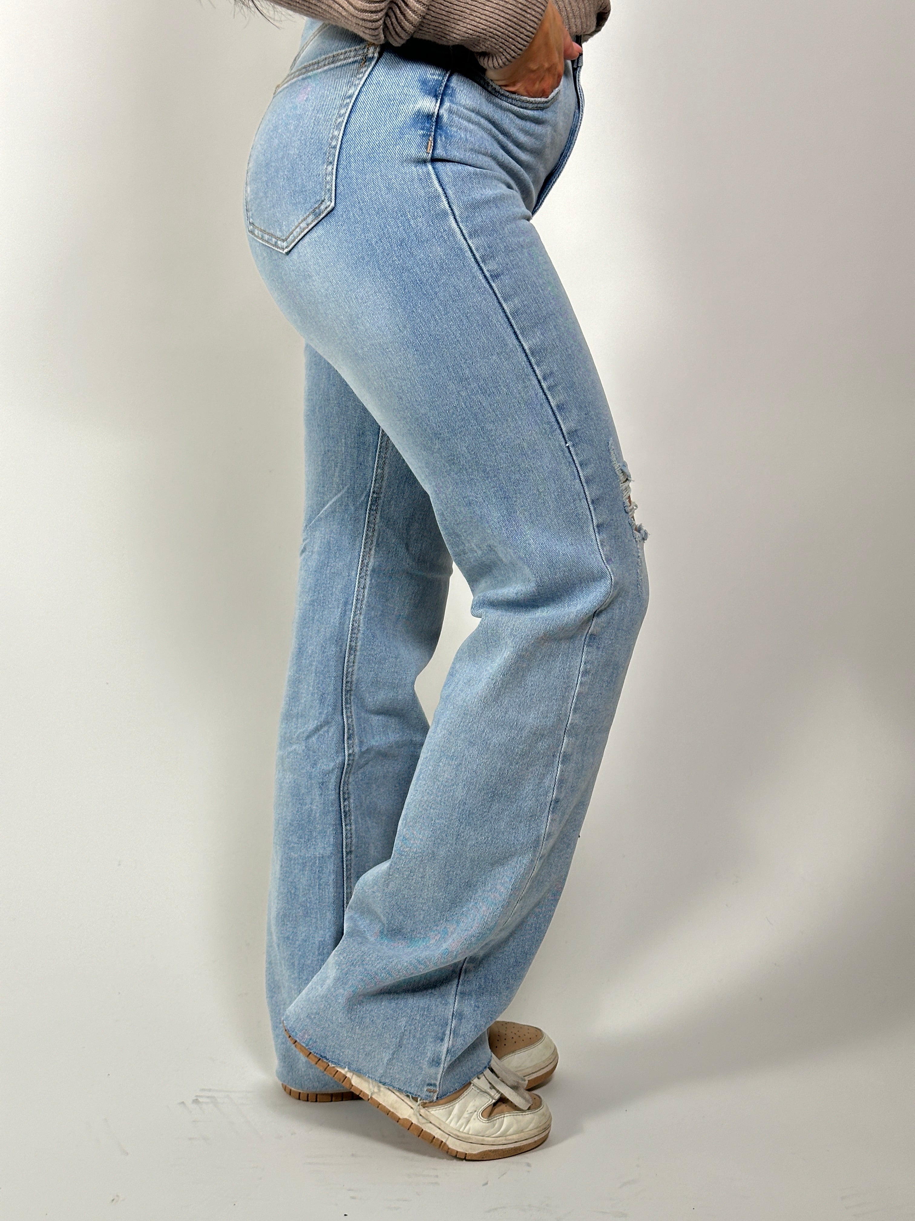 Jeans R 1966 Wide Leg Blauw